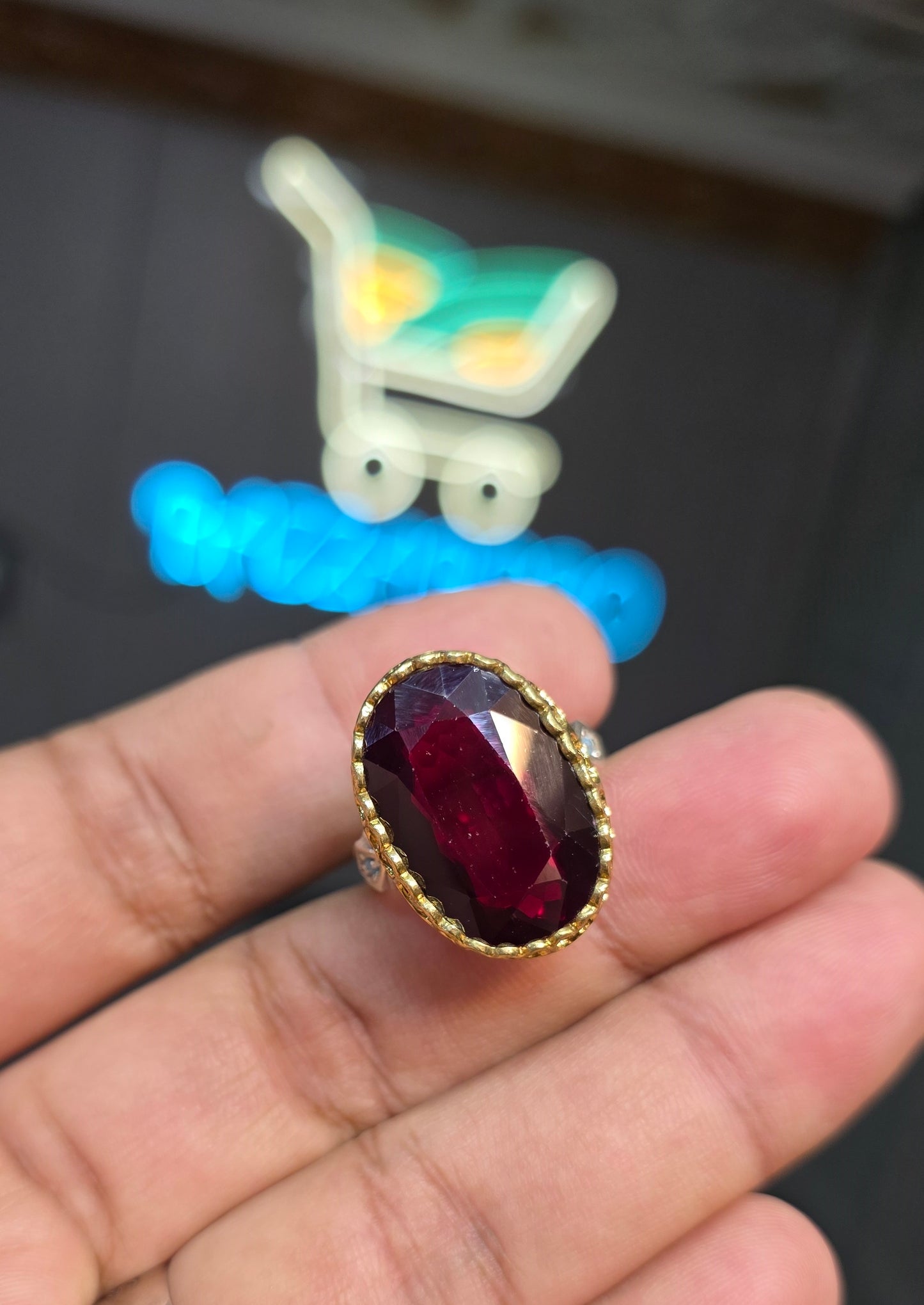 Premium Quality Vintage Style Yaqoot Ring