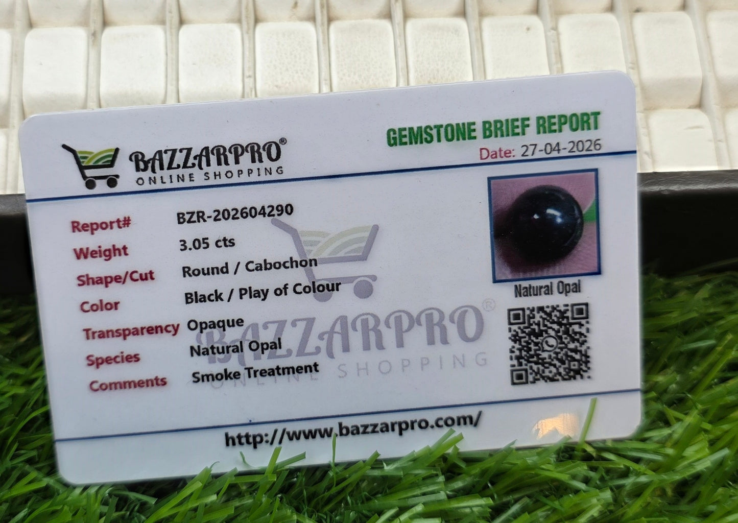 Premium Quality Opal With Lab Certificate