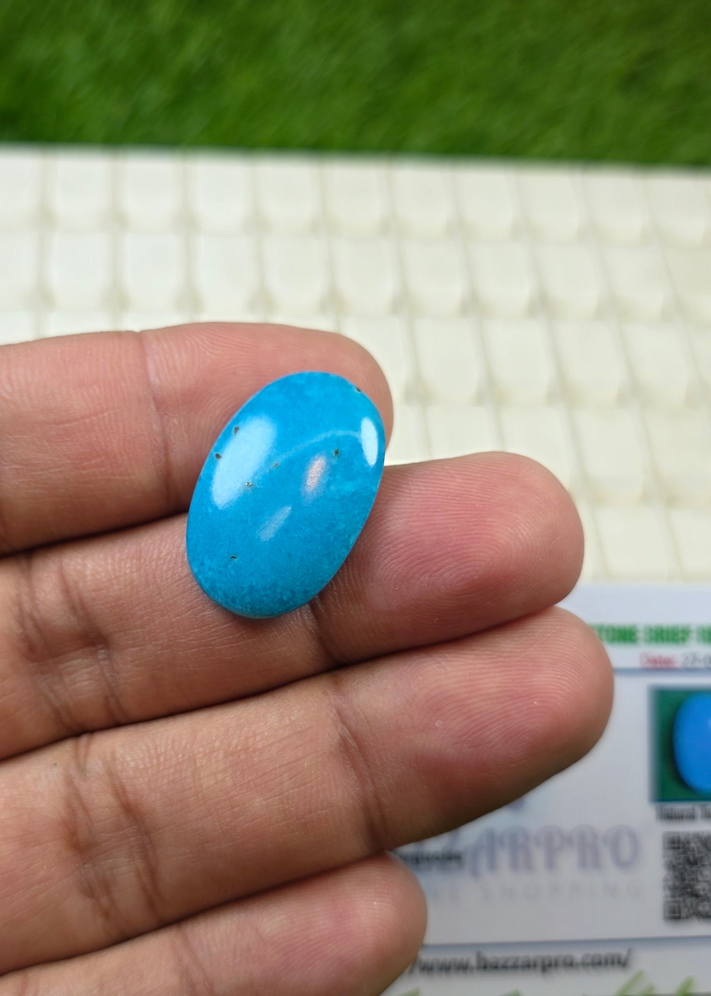 Premium Quality Feroza With Lab Certificate