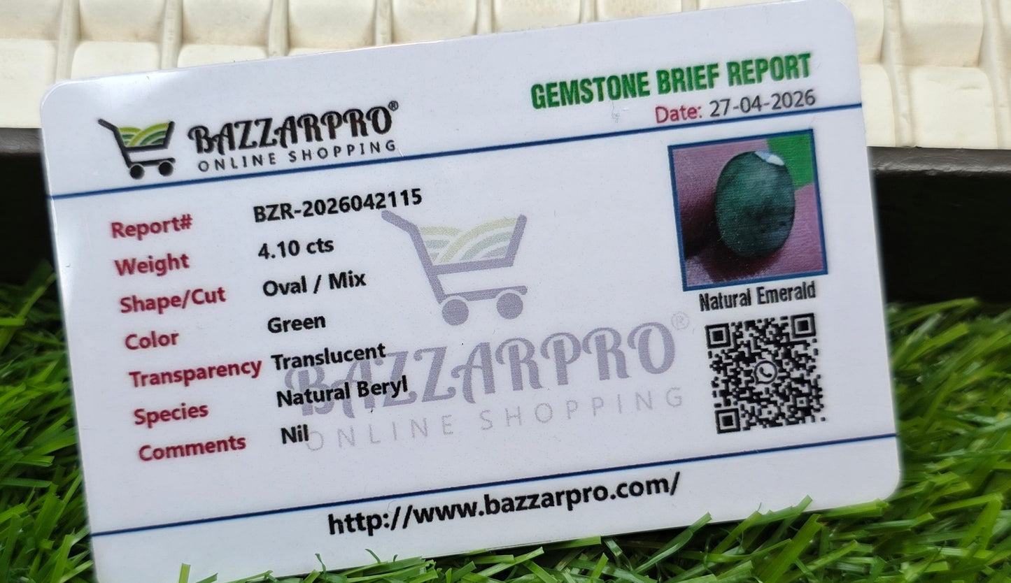 Premium Quality Zambia Zamurd With Lab Certificate