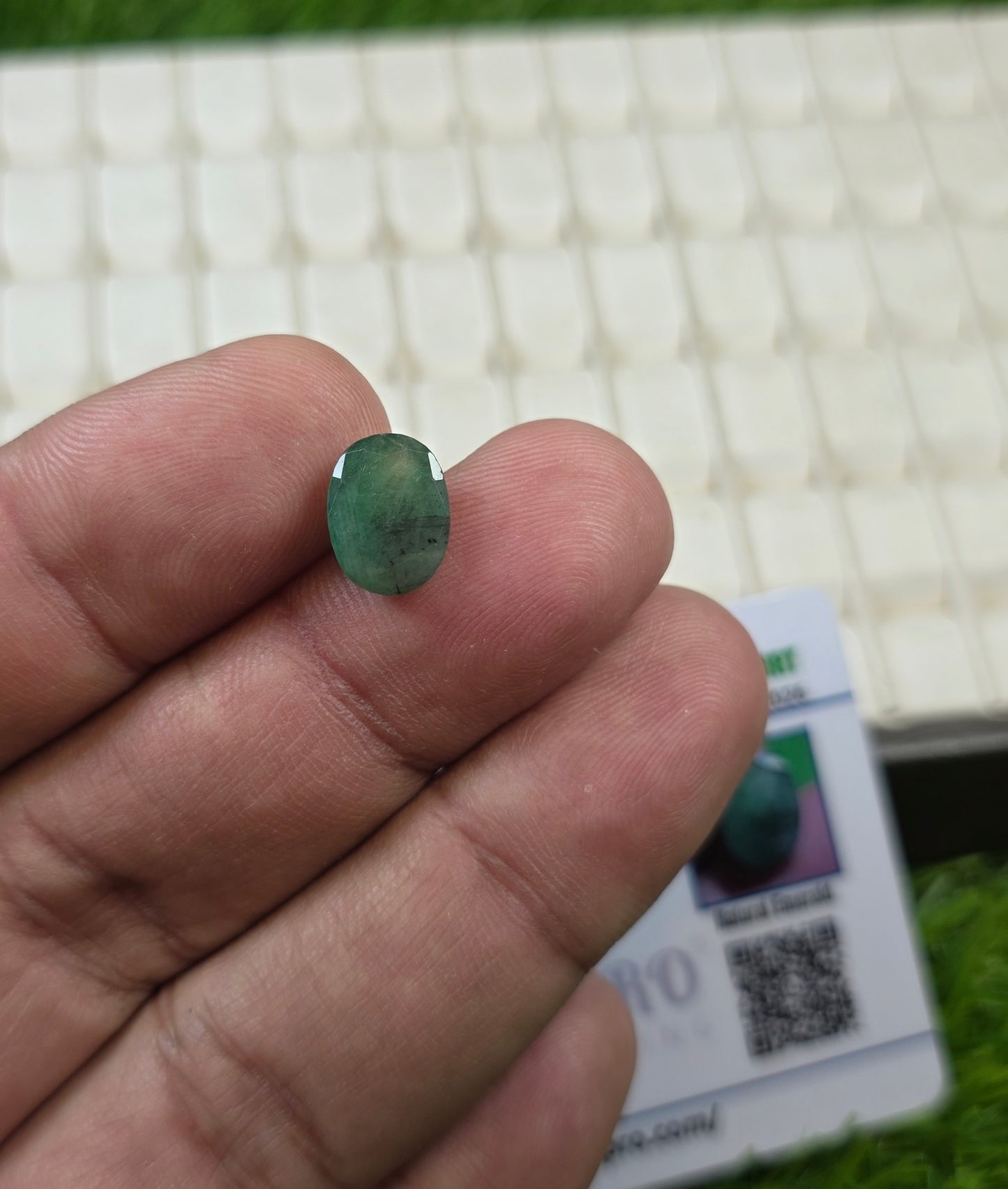 Premium Quality Zambia Zamurd With Lab Certificate