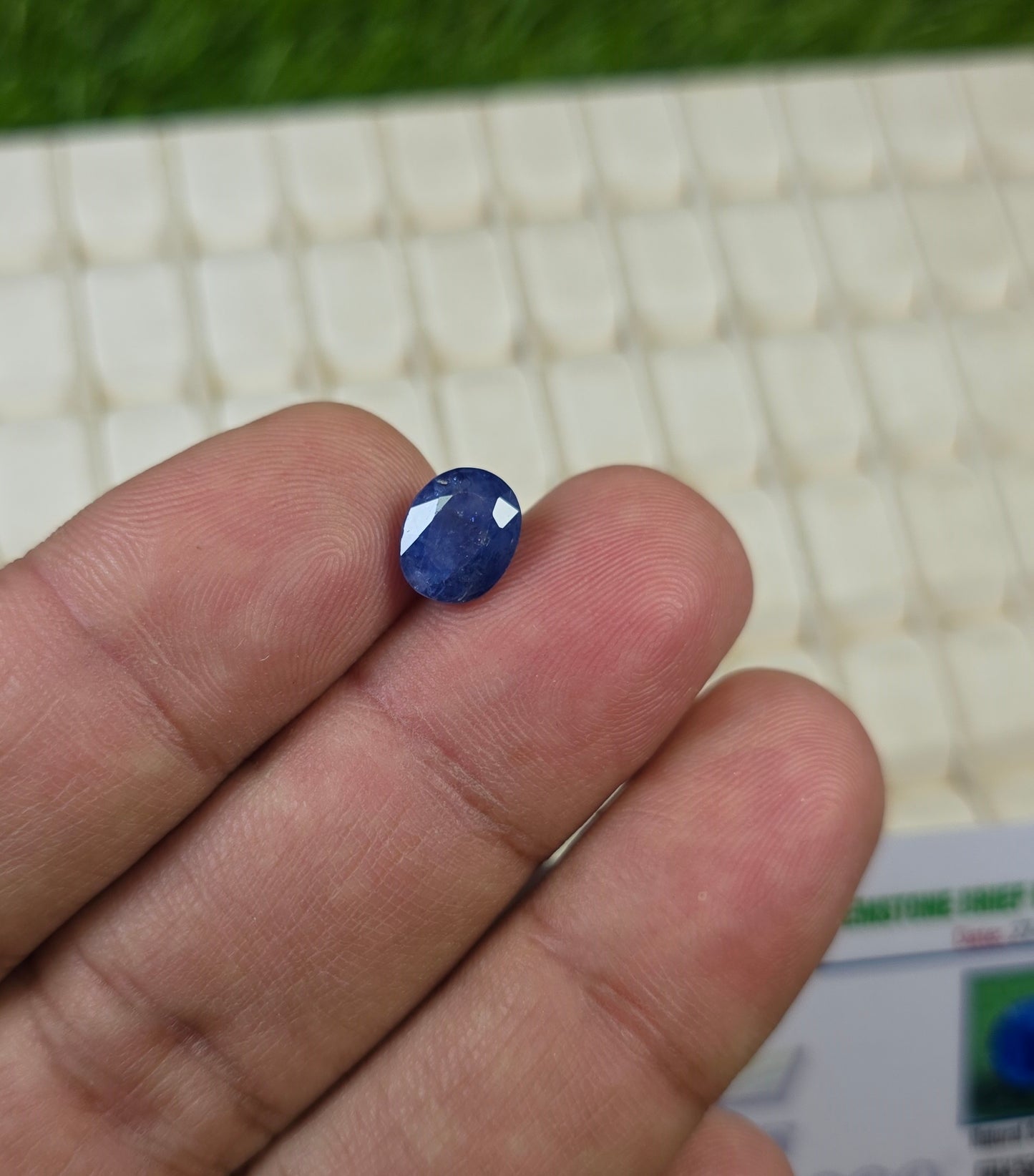 Premium Quality Ceylon Neelam With Lab Certificate