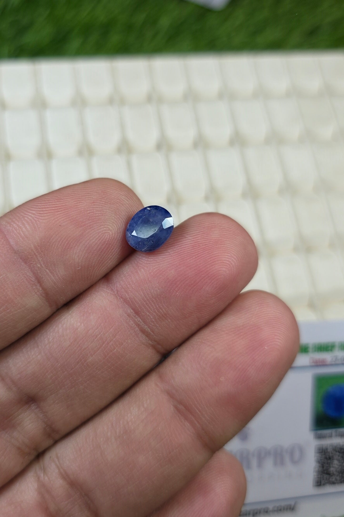 Premium Quality Ceylon Neelam With Lab Certificate