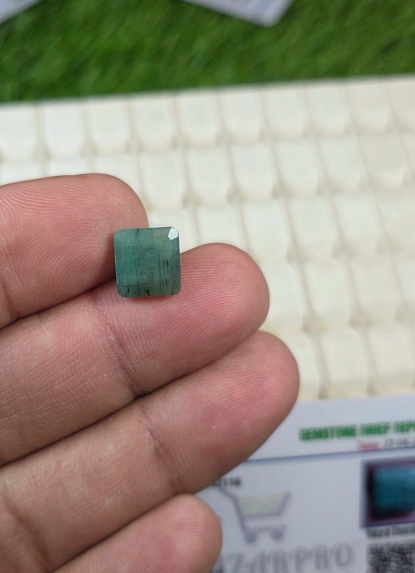 Premium Quality Zambia Zamurd With Lab Certificate