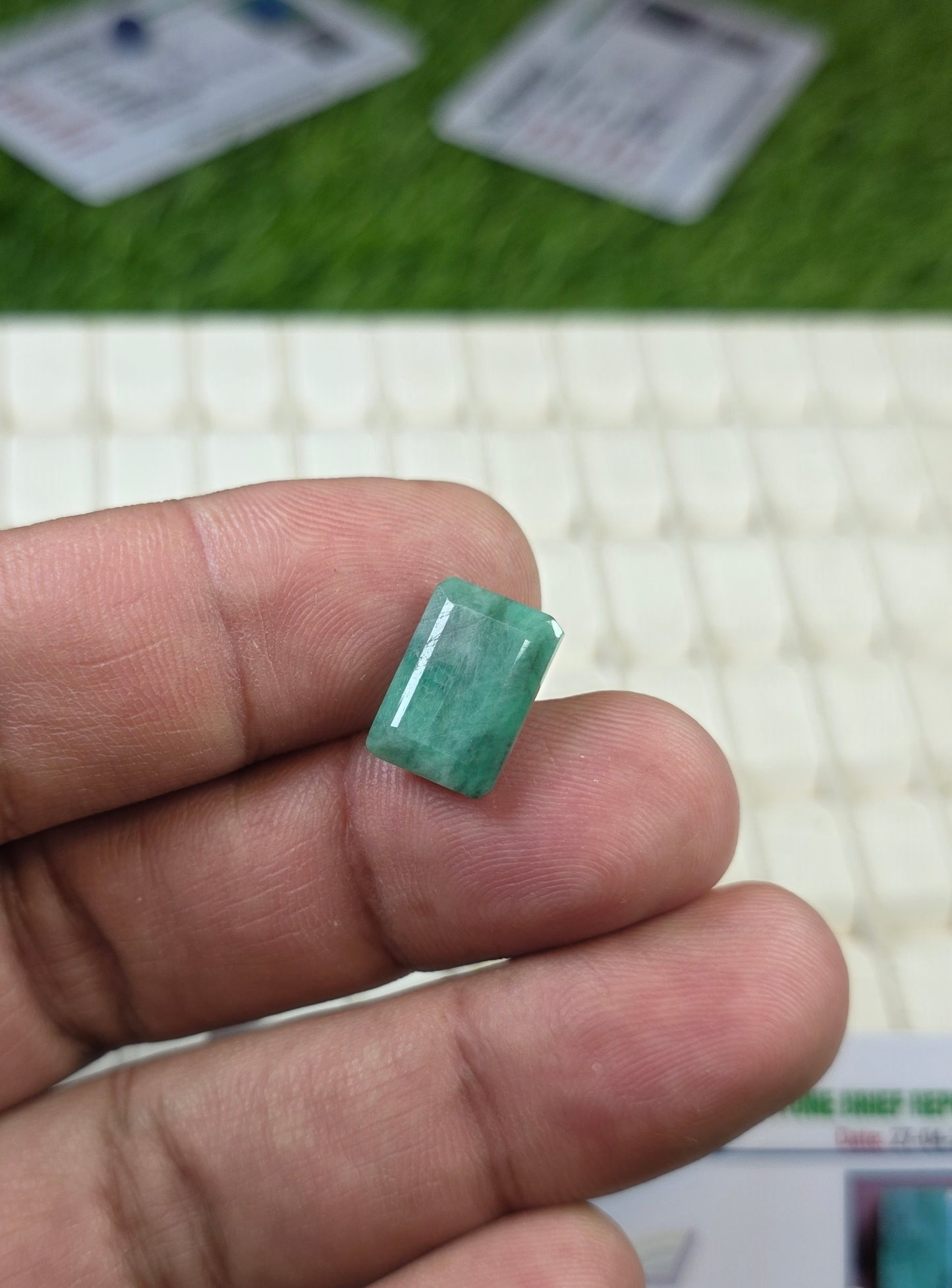 Premium Quality Zambia Zamurd With Lab Certificate