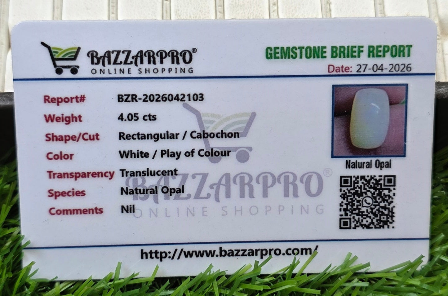 Premium Quality Fire Opal With Lab Certificate