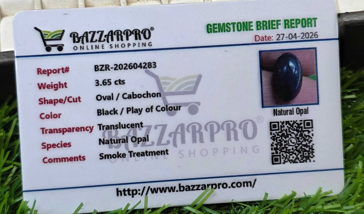Premium Quality Fire Opal With Lab Certificate