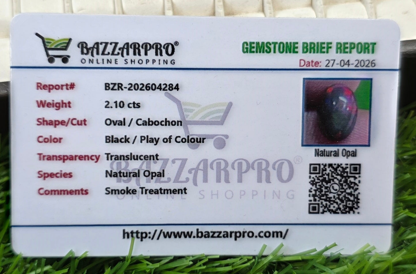 Premium Quality Opal With Lab Certificate