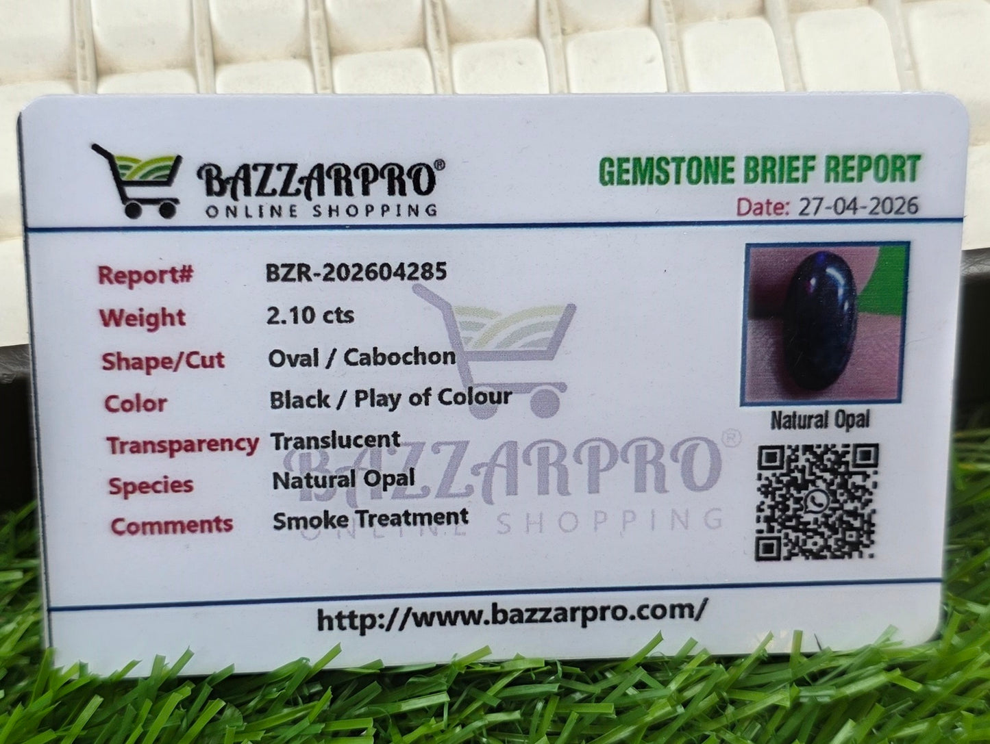 Premium Quality Opal With Lab Certificate