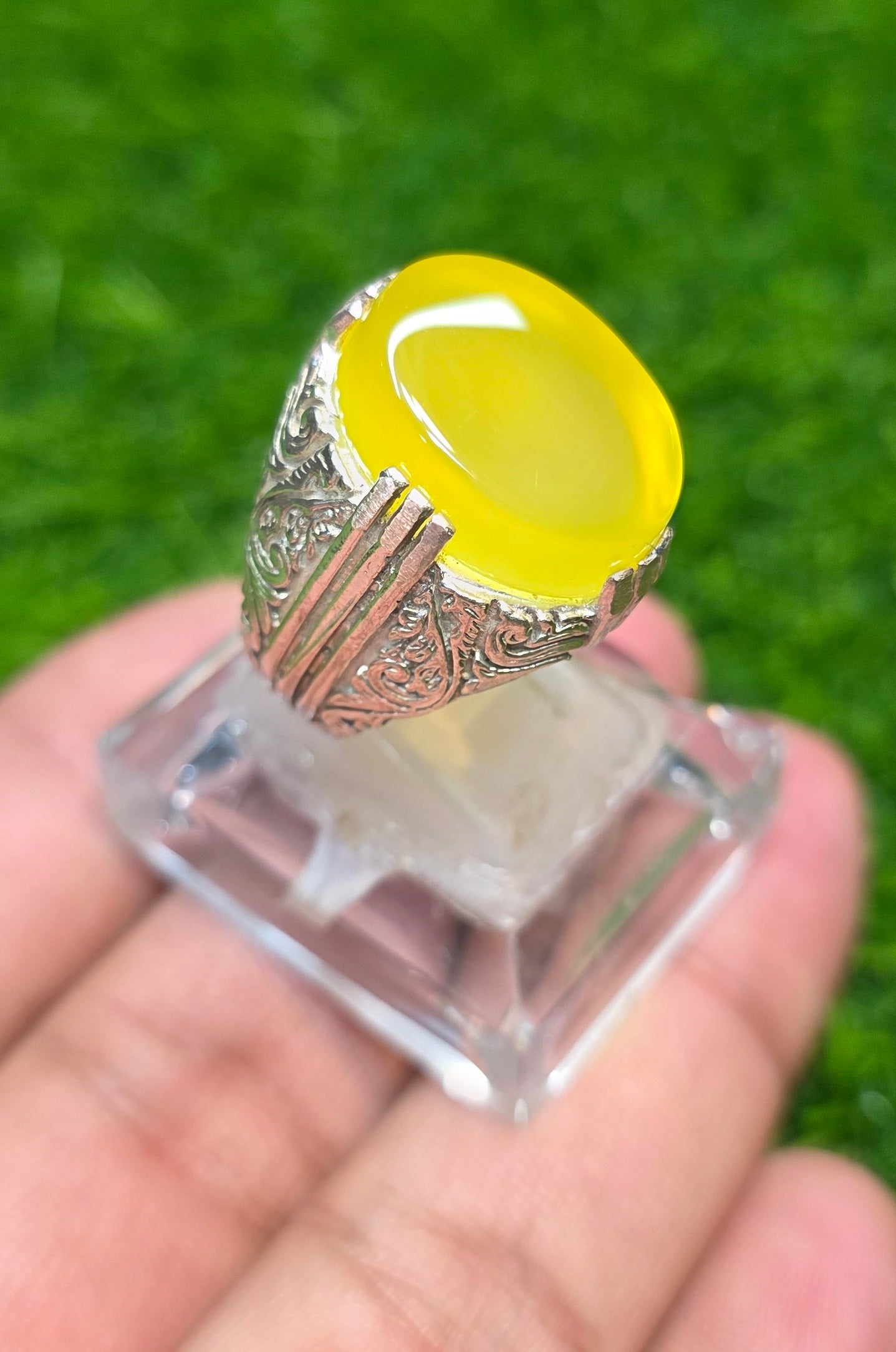 Premium Quality Zarad Aqeeq Ring