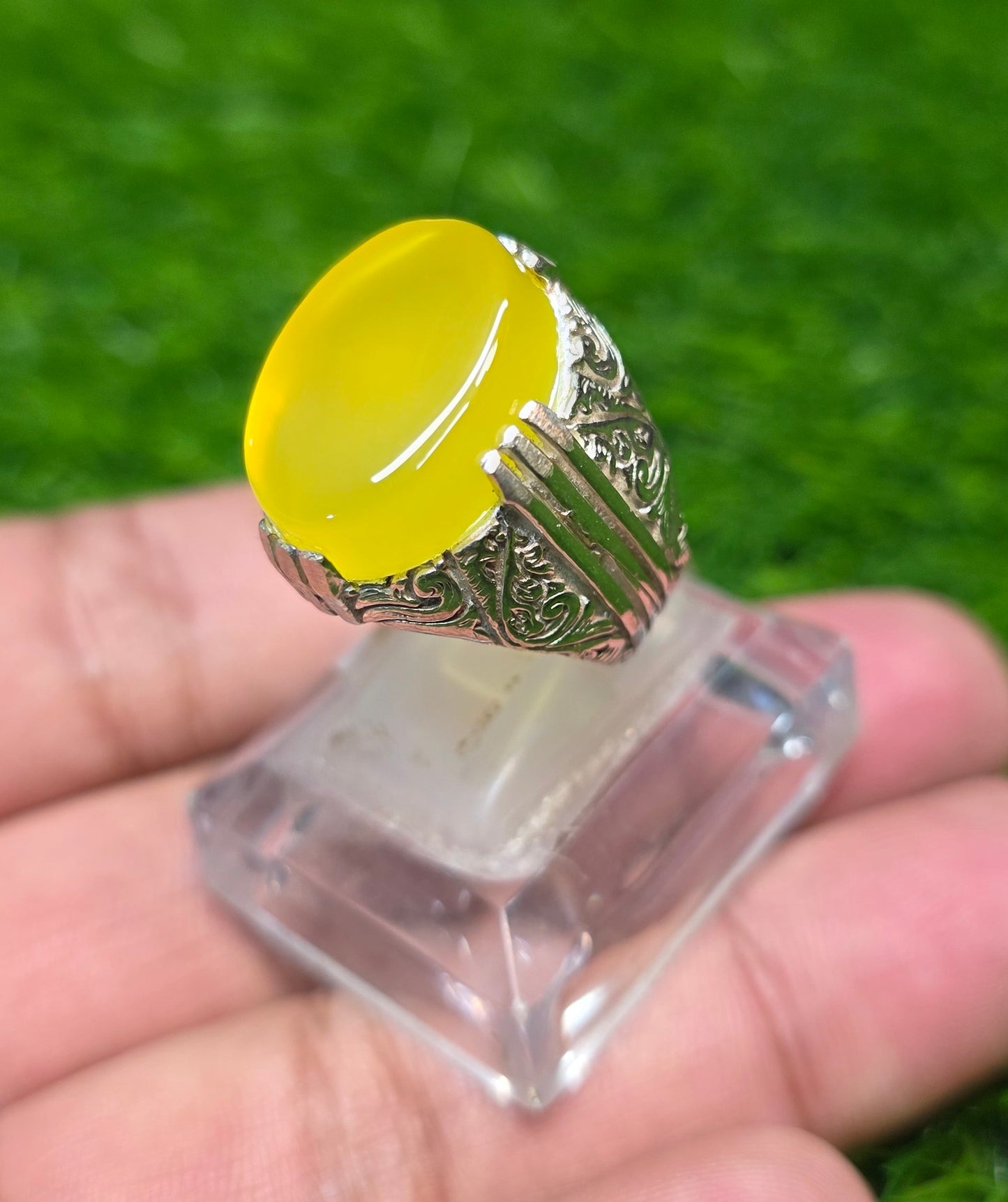 Premium Quality Zarad Aqeeq Ring