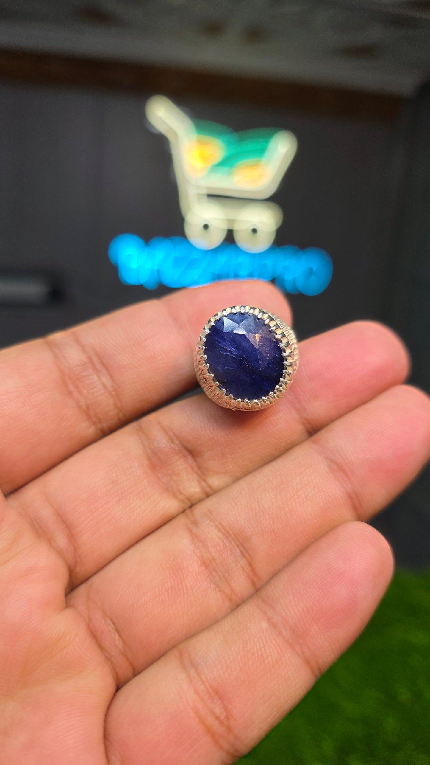 Premium Quality Neelam Ring