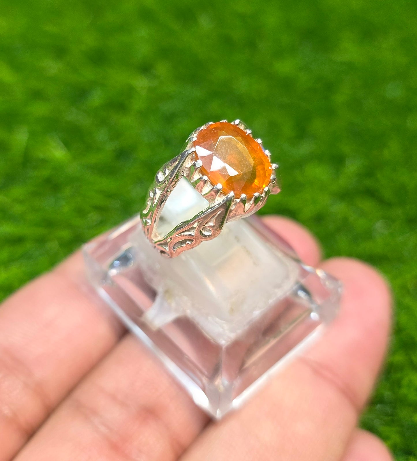 Premium Quality Pukhraj Ring