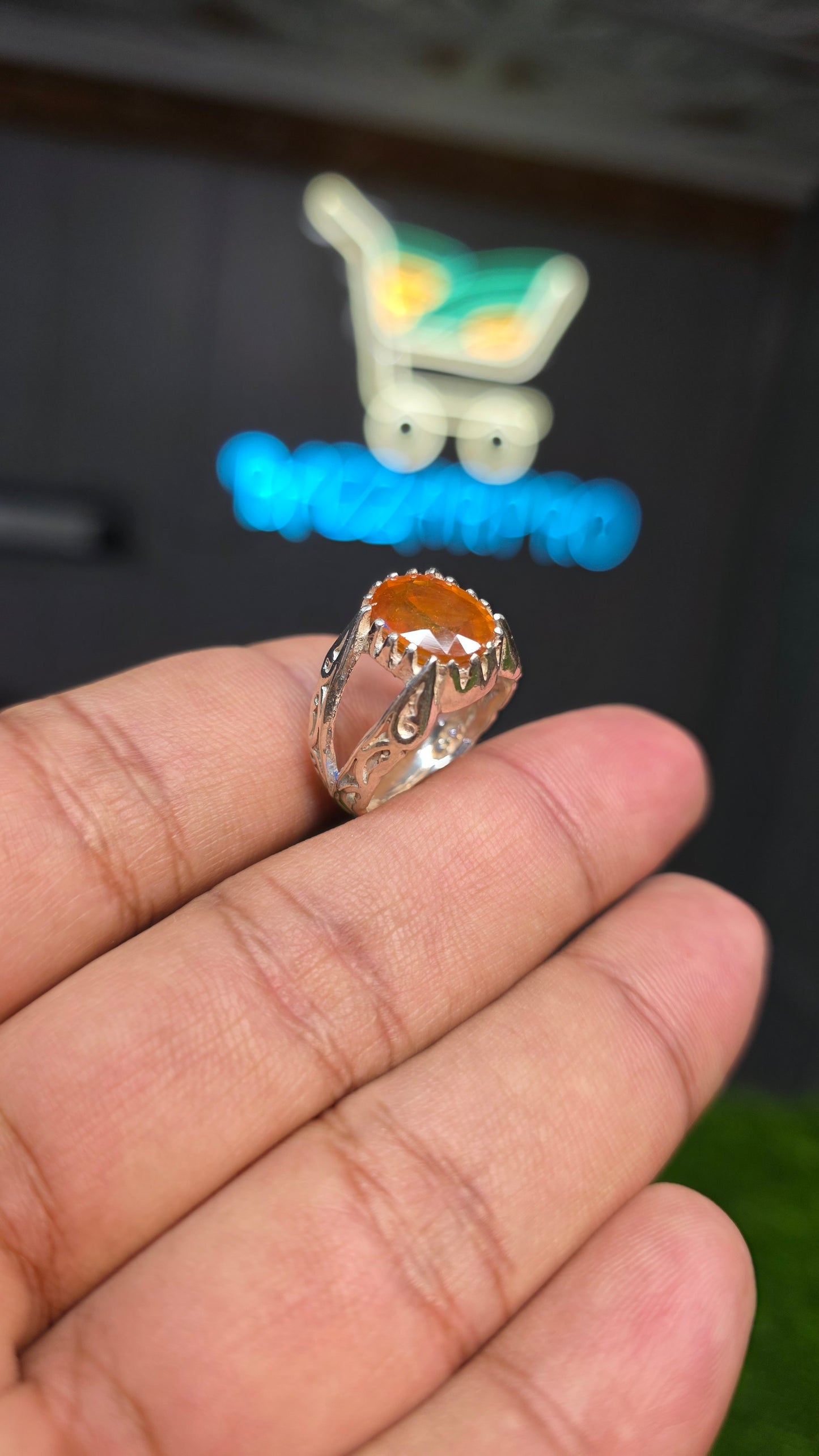 Premium Quality Pukhraj Ring