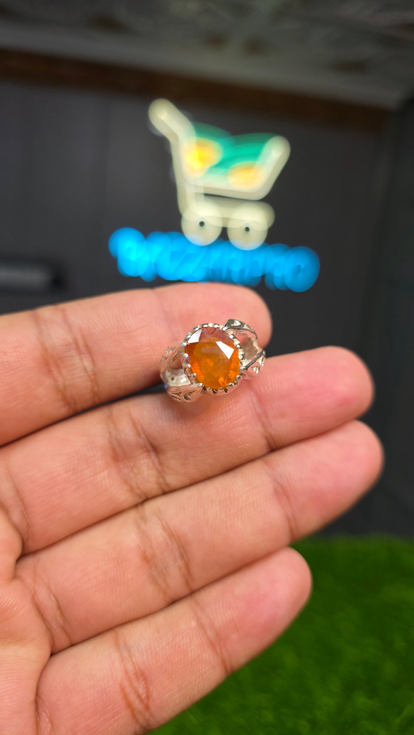 Premium Quality Pukhraj Ring