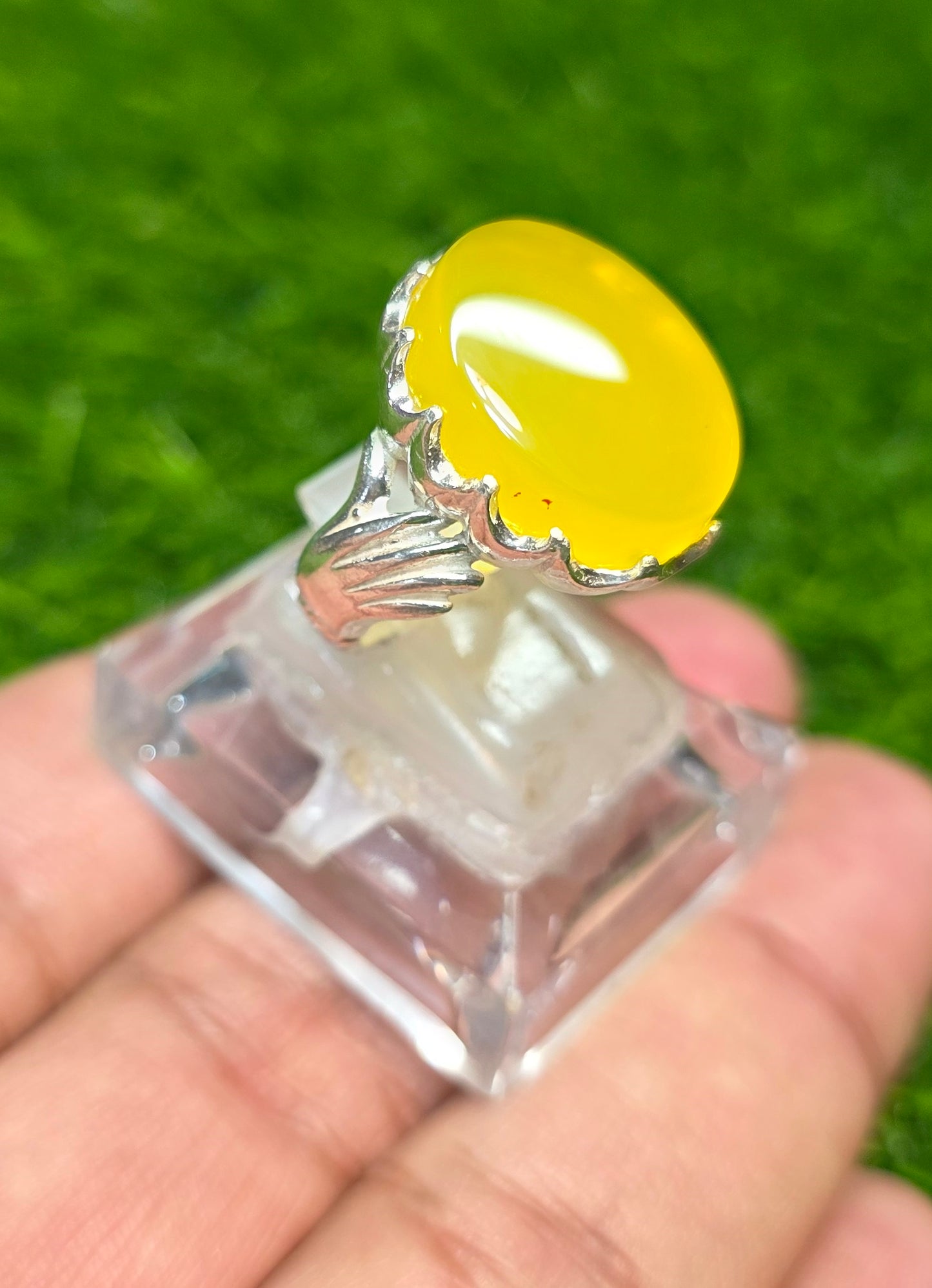 Premium Quality Zarad Aqeeq Ring
