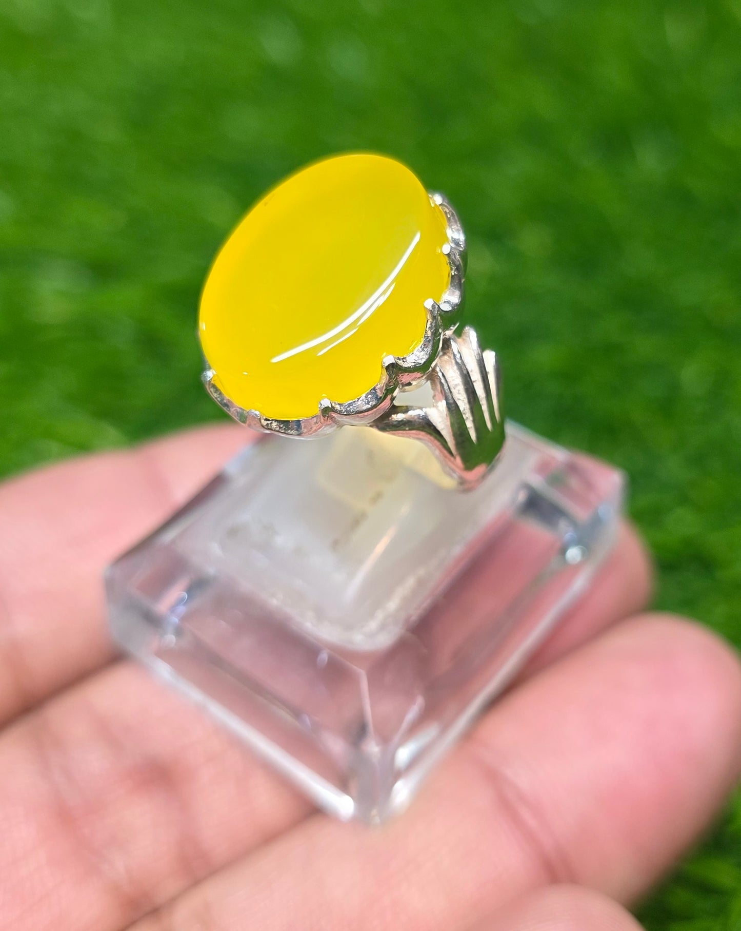 Premium Quality Zarad Aqeeq Ring