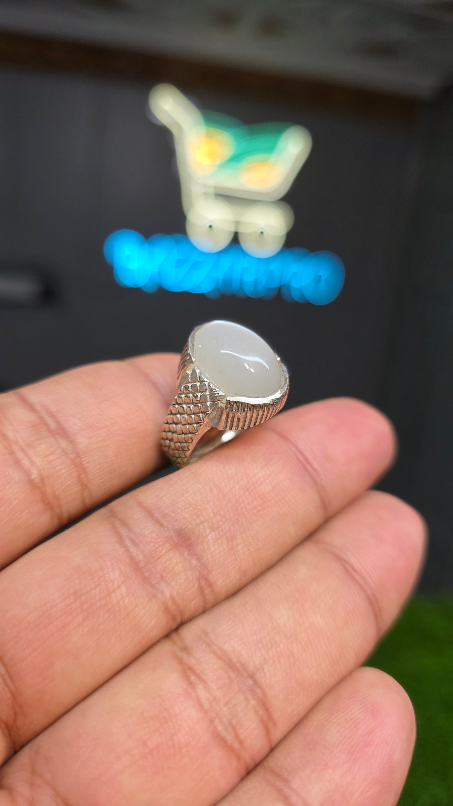 Premium Quality Moon Stone Ring