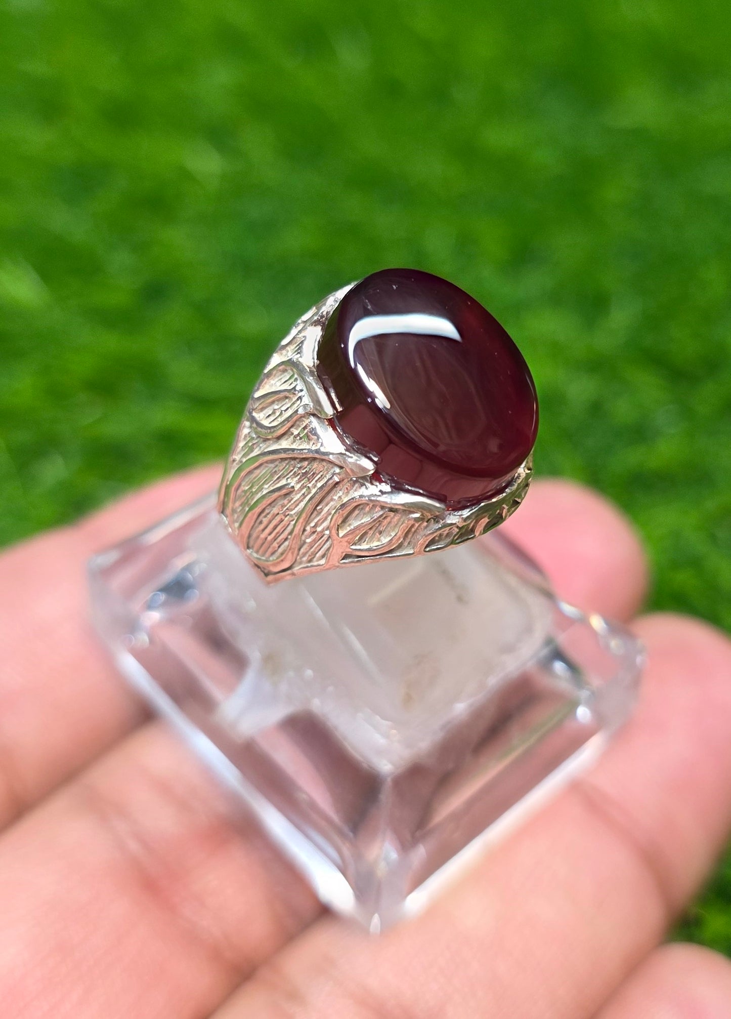 Premium Quality Yamni Aqeeq Ring