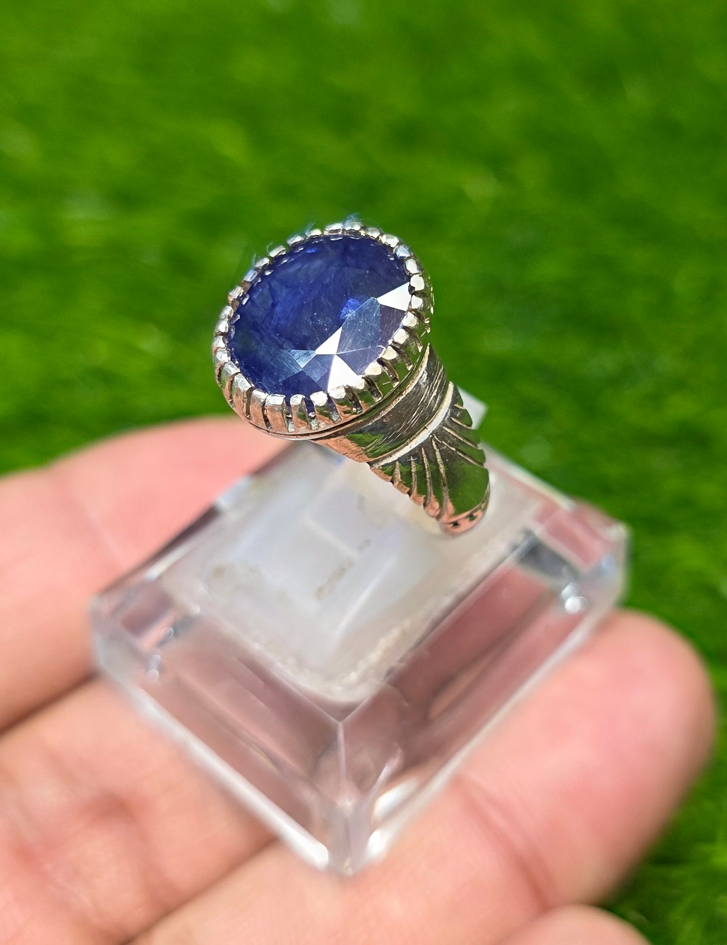 Premium Quality Neelam Ring