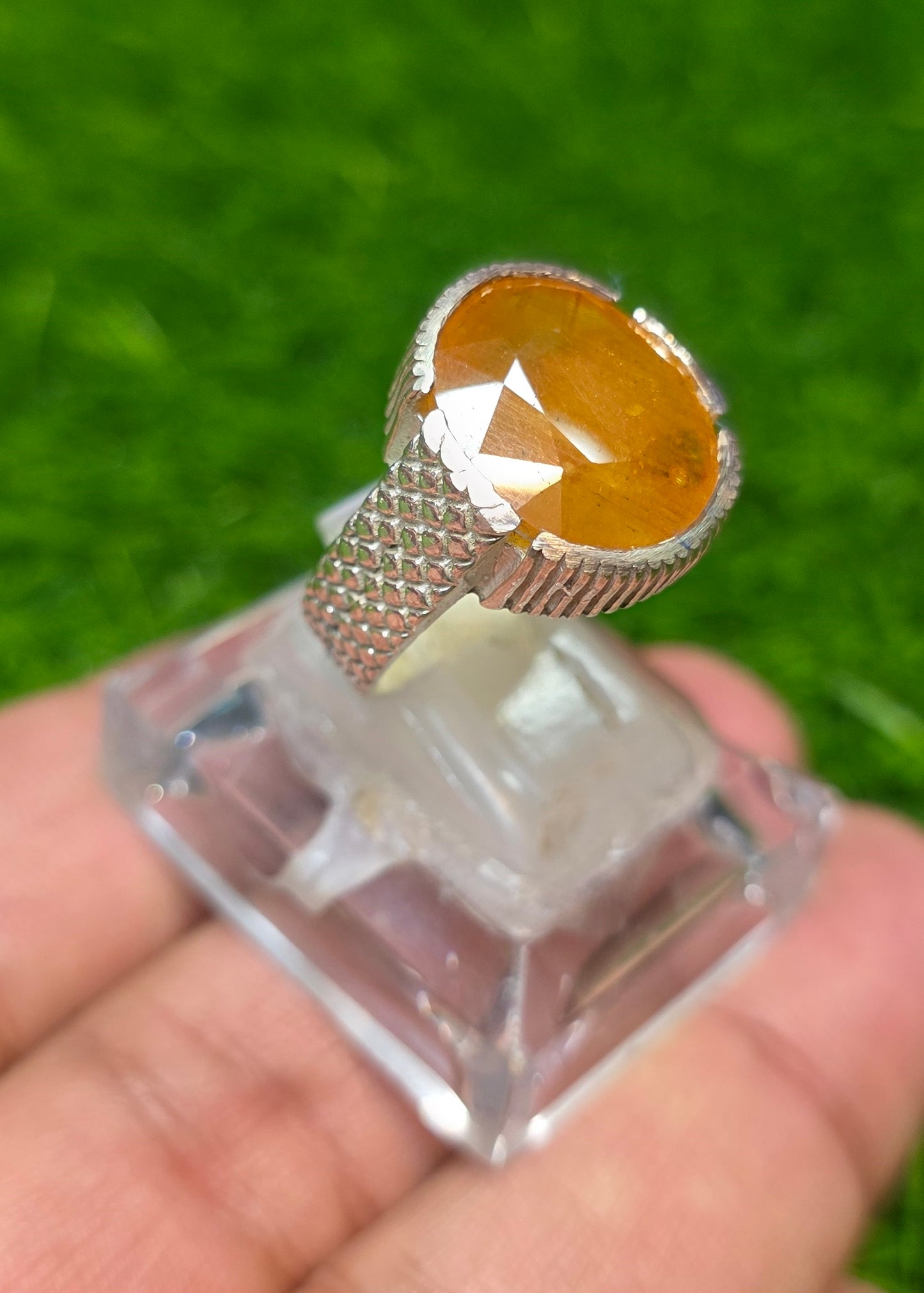 Premium Quality Pukhraj Ring