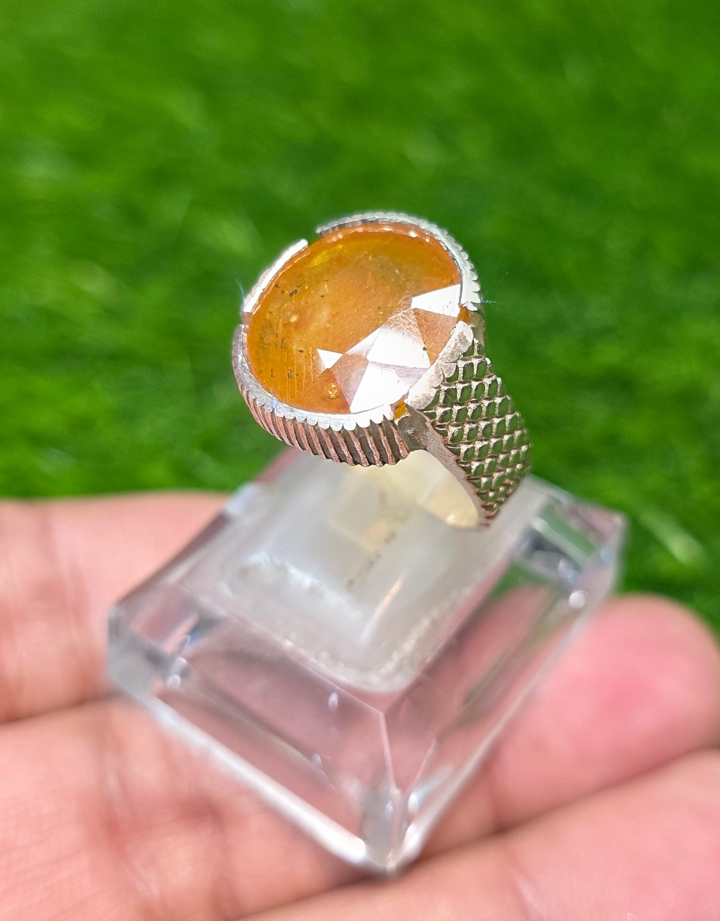 Premium Quality Pukhraj Ring