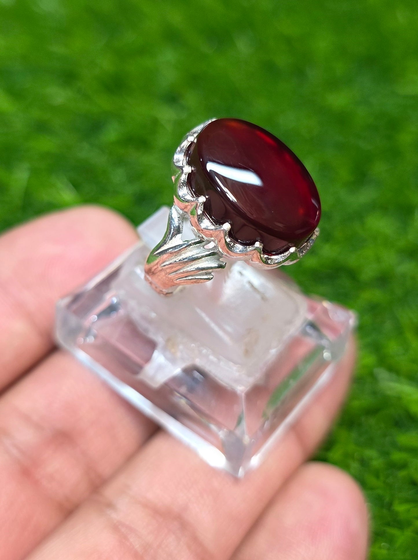 Premium Quality Yamni Aqeeq Ring