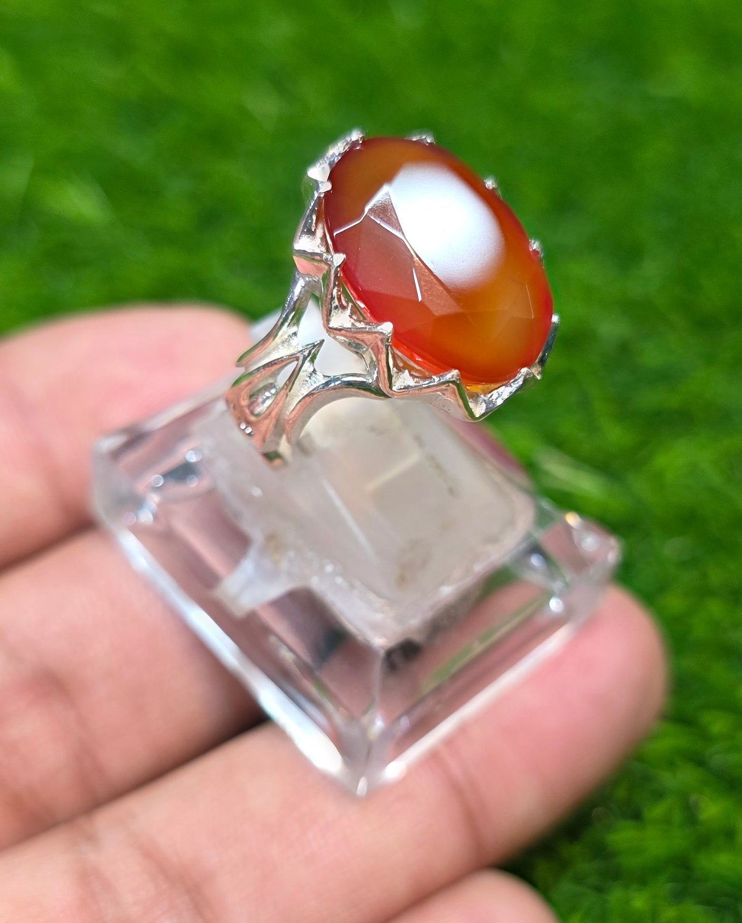 Premium Quality Yamni  Aqeeq Ring