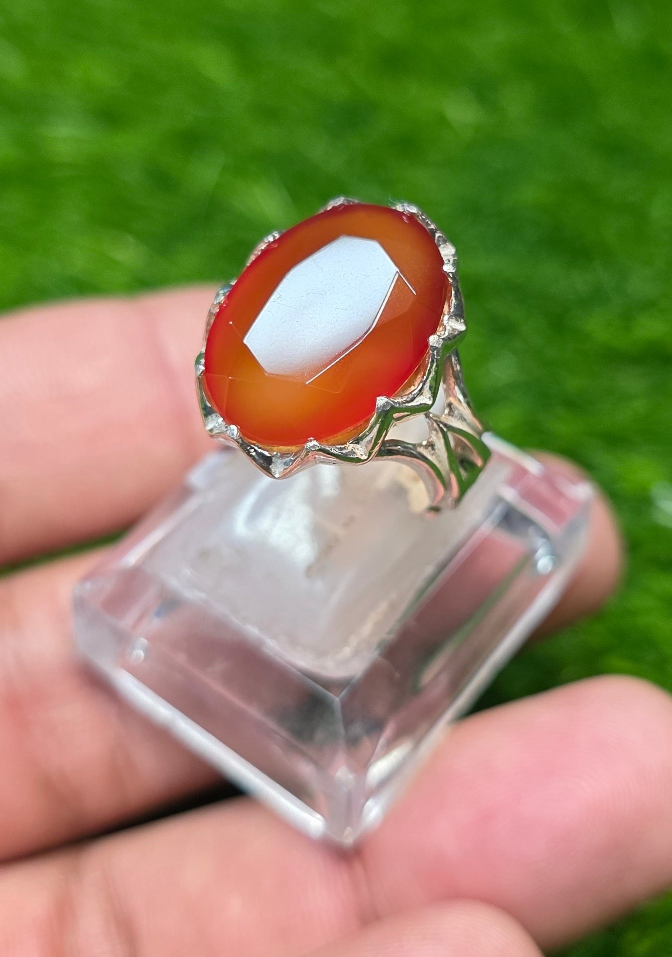 Premium Quality Yamni  Aqeeq Ring
