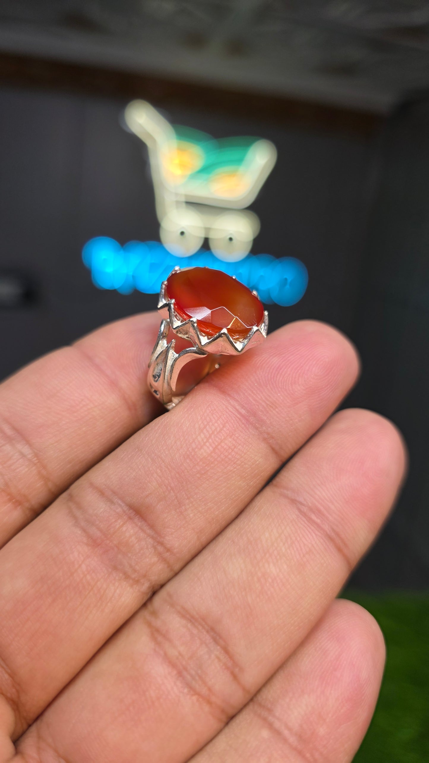 Premium Quality Yamni  Aqeeq Ring