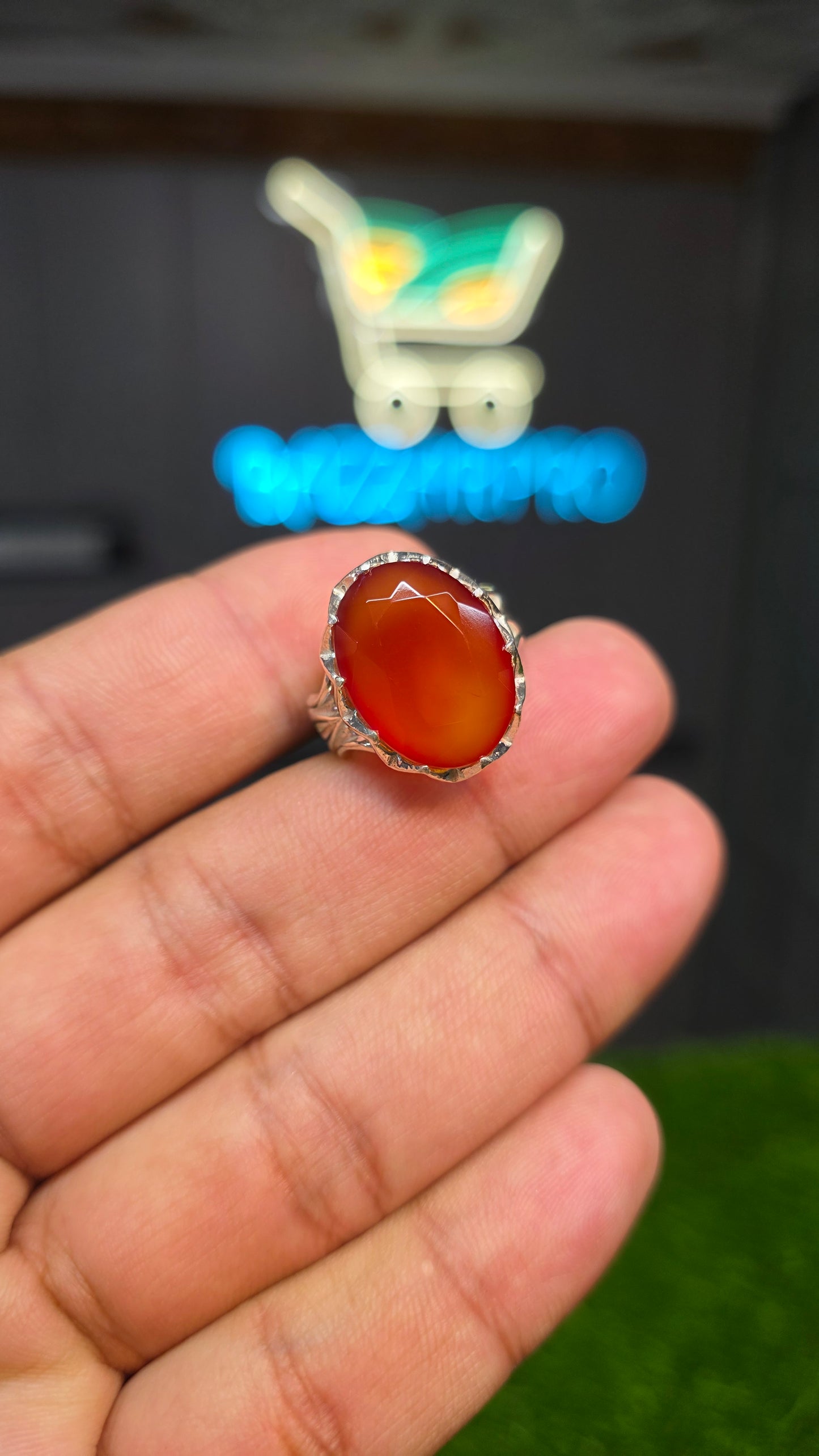 Premium Quality Yamni  Aqeeq Ring