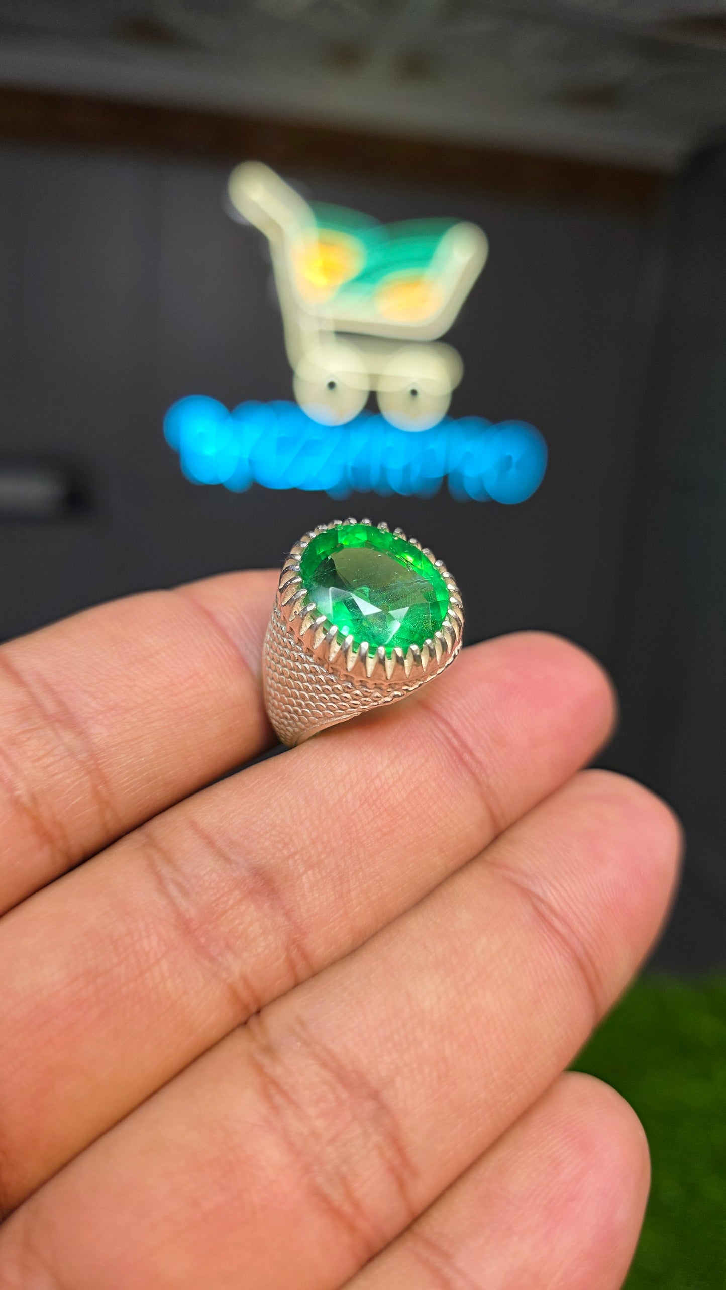 Premium Quality Gilson Zamurd Ring