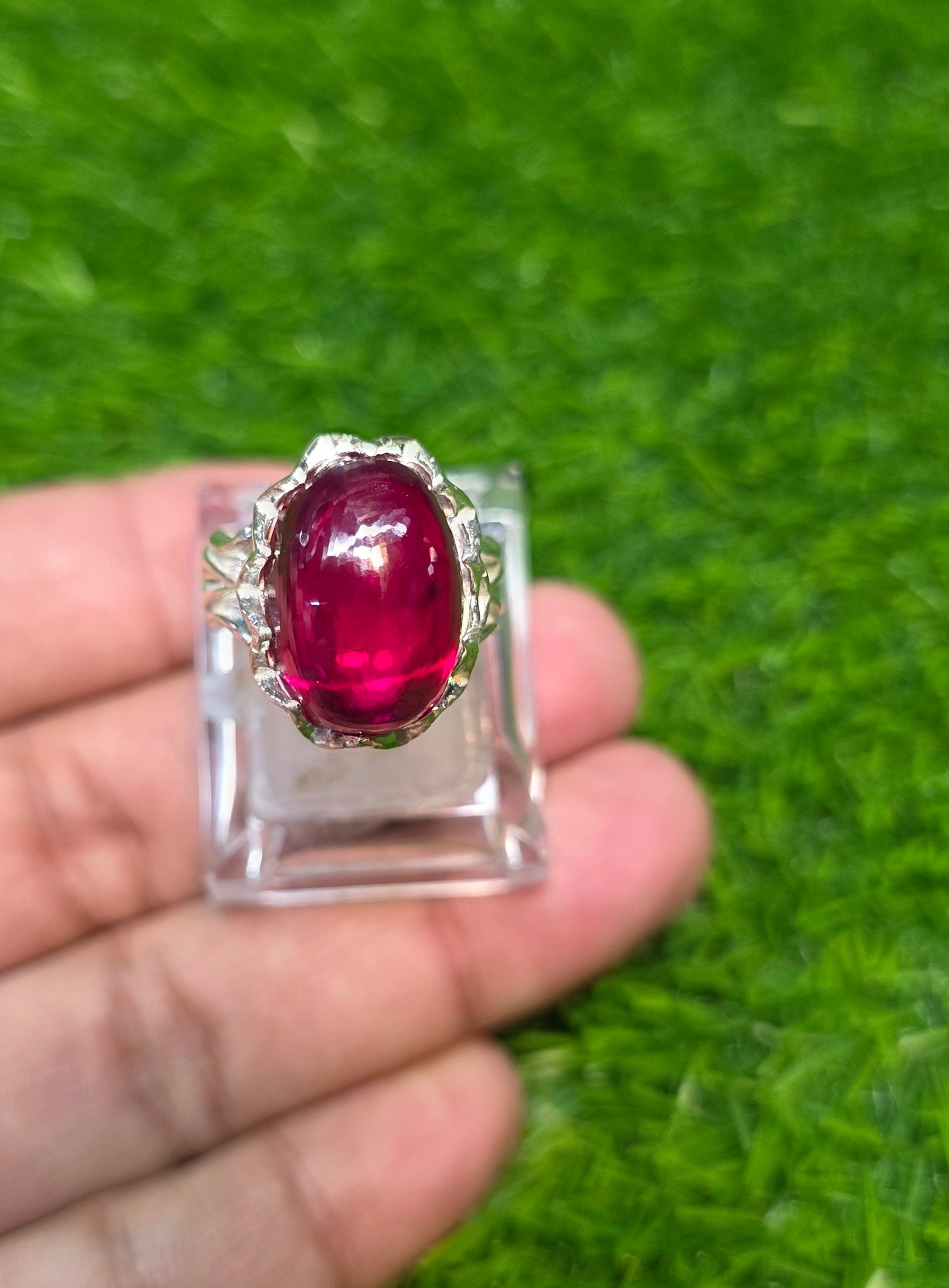 Premium Quality Poota Yaqoot Ring