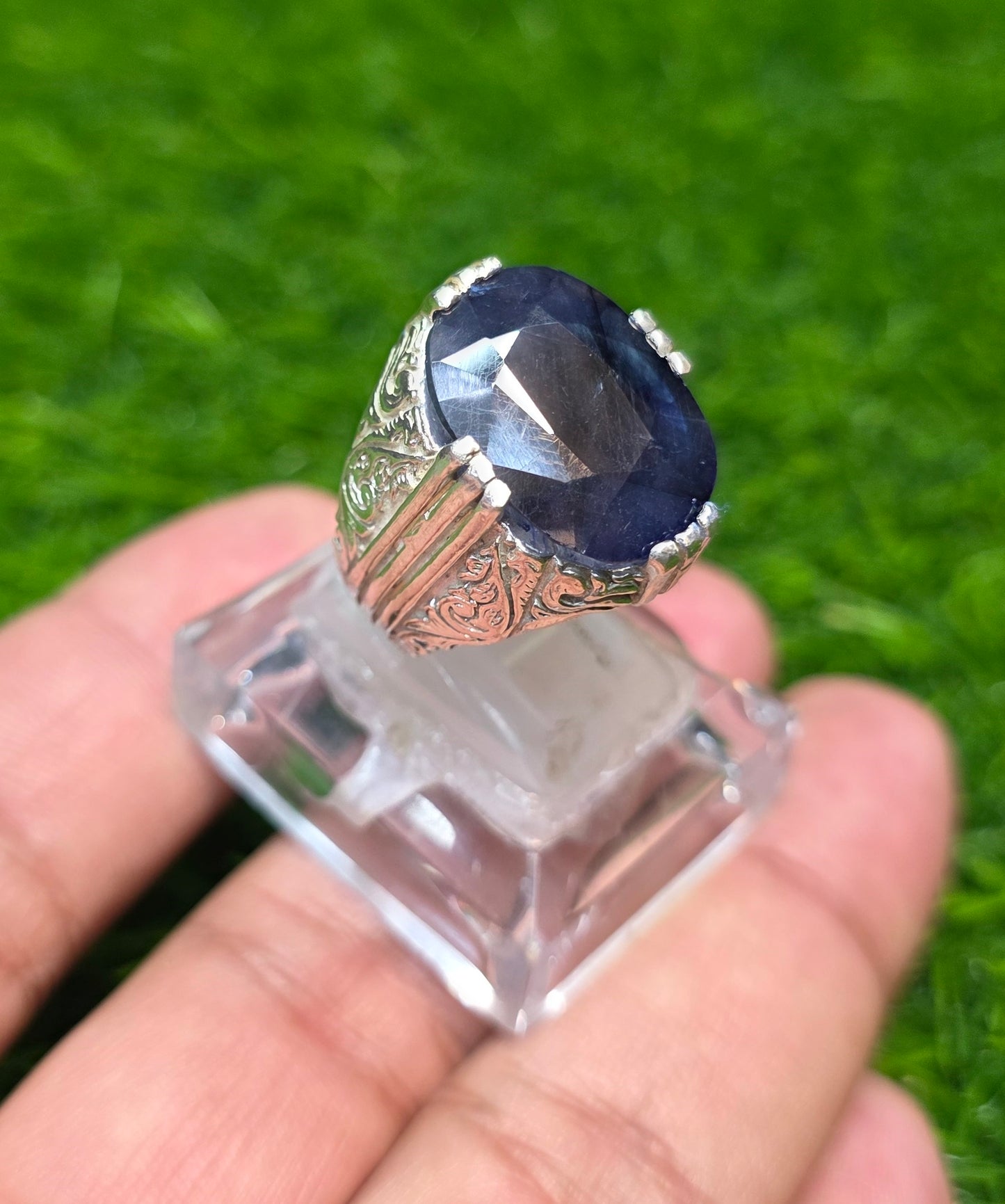 Premium Quality Neelam Ring