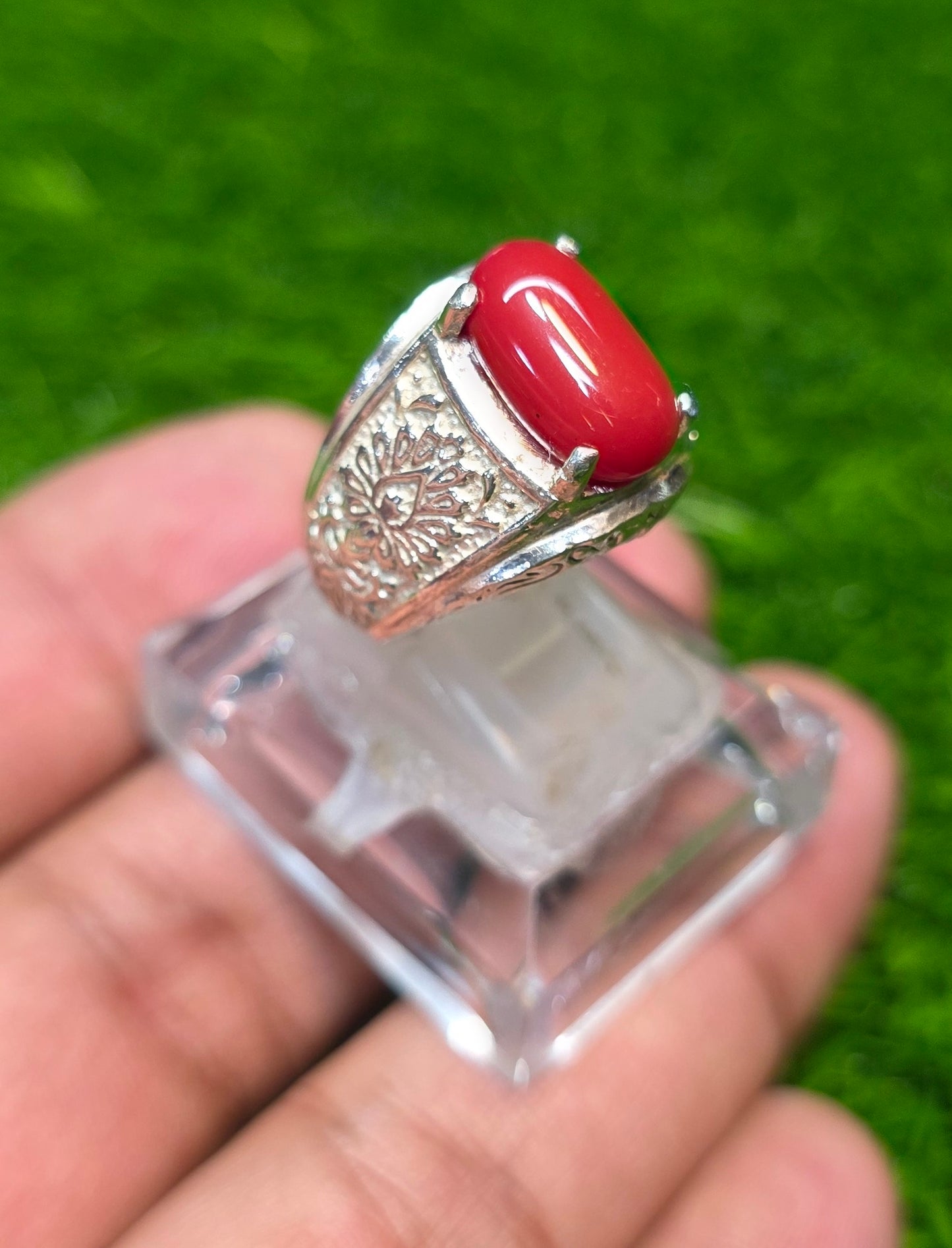 Premium Quality Marjan Ring