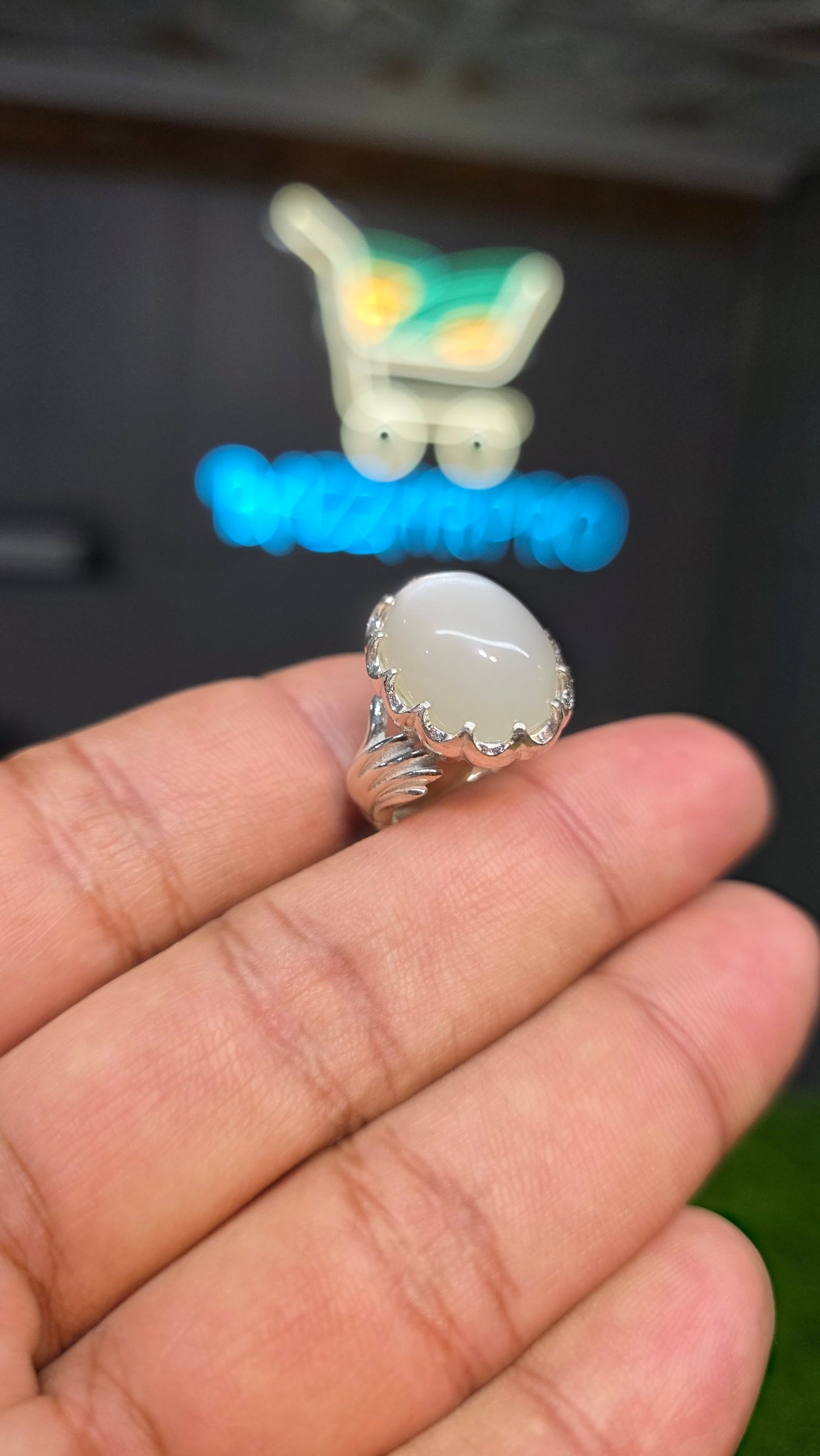 Premium Quality Moon Stone Ring