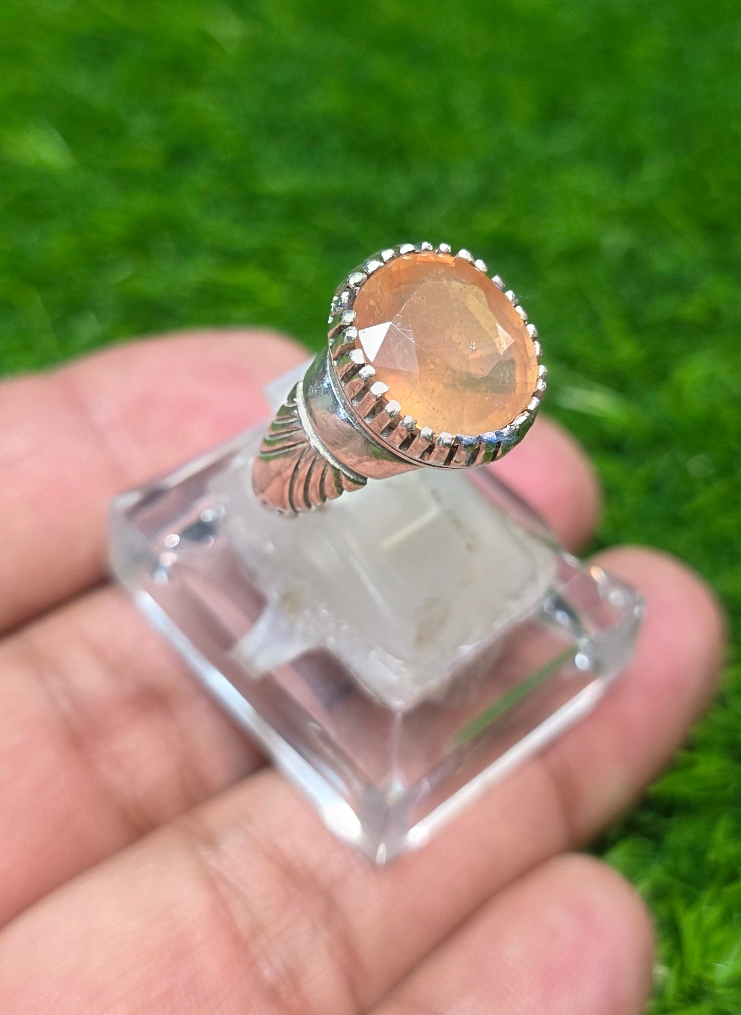 Premium Quality Pukhraj Ring