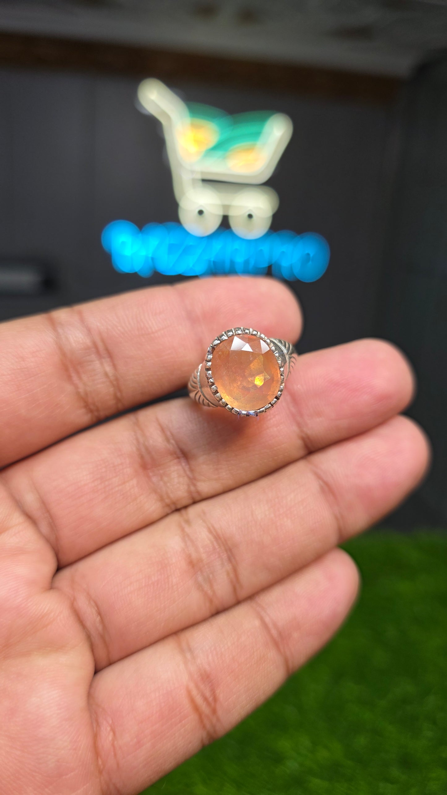 Premium Quality Pukhraj Ring