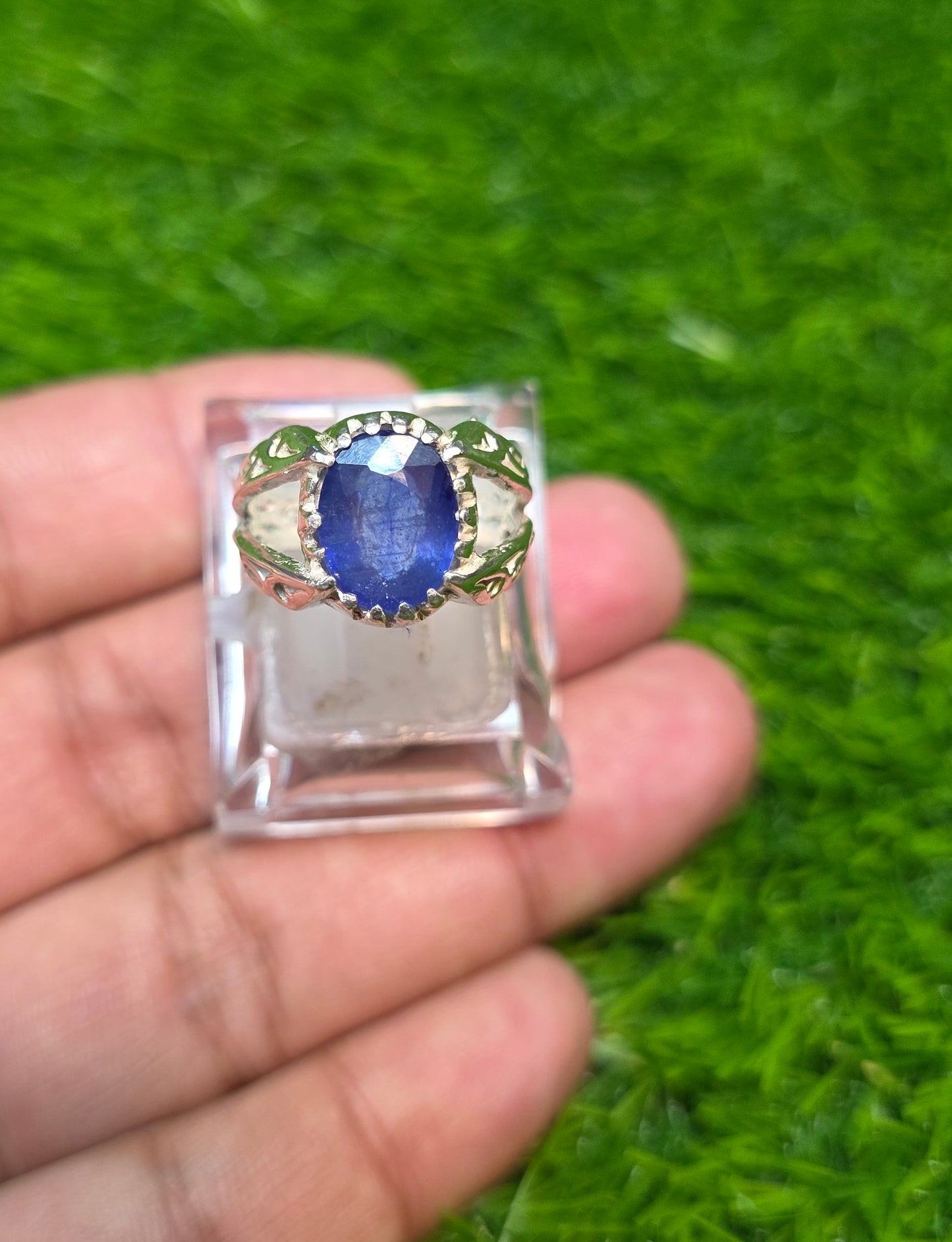 Premium Quality African Neelam Ring
