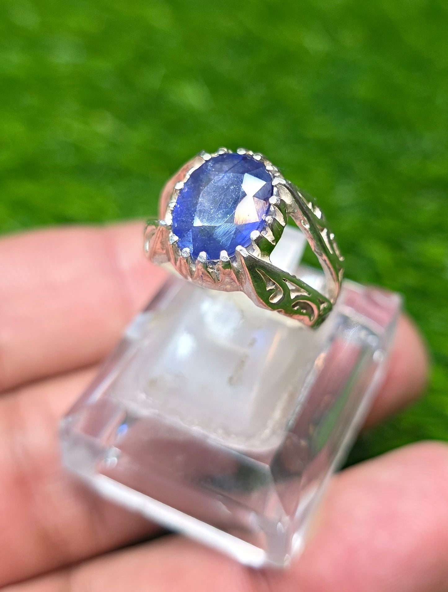 Premium Quality African Neelam Ring