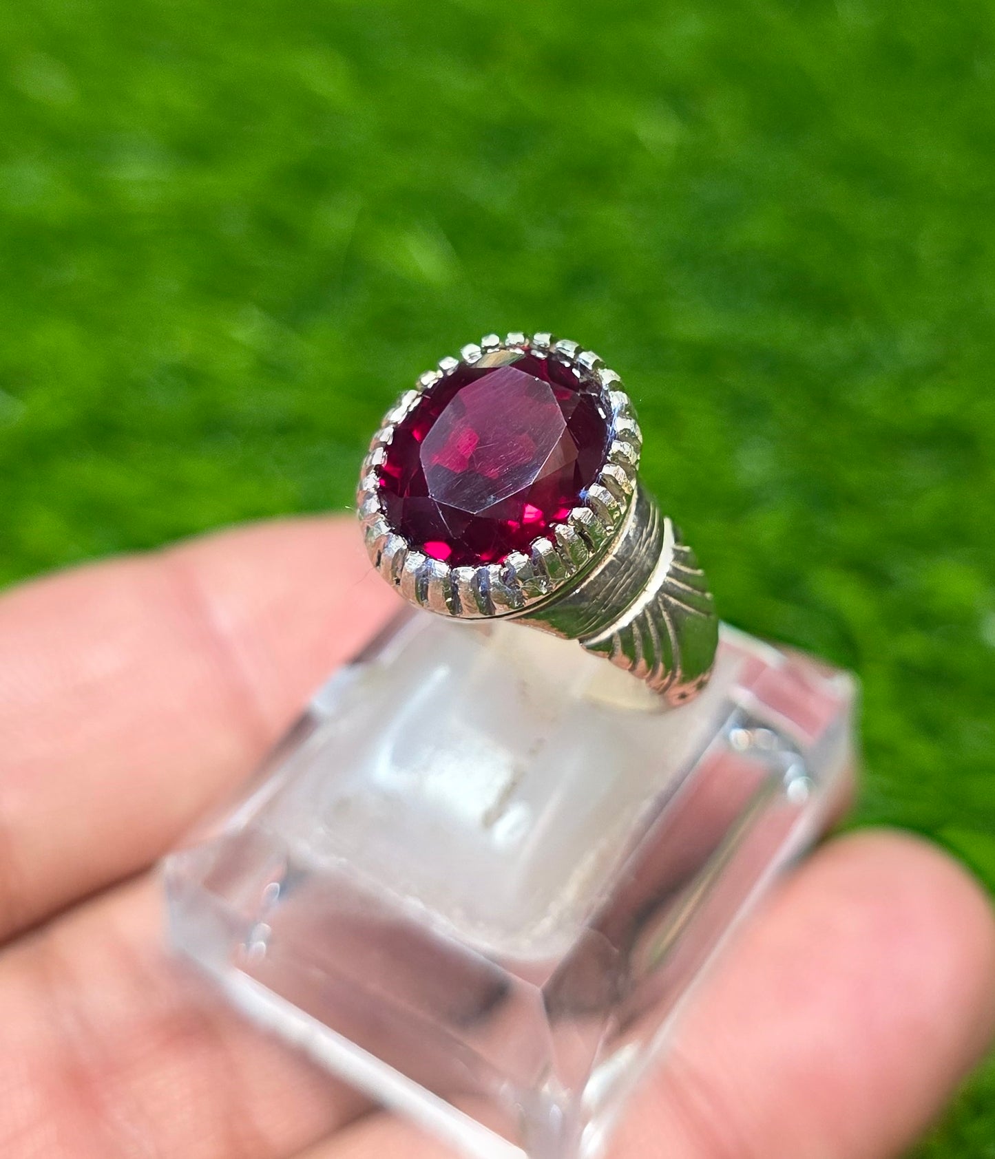 Premium Quality Anari Yaqoot Ring