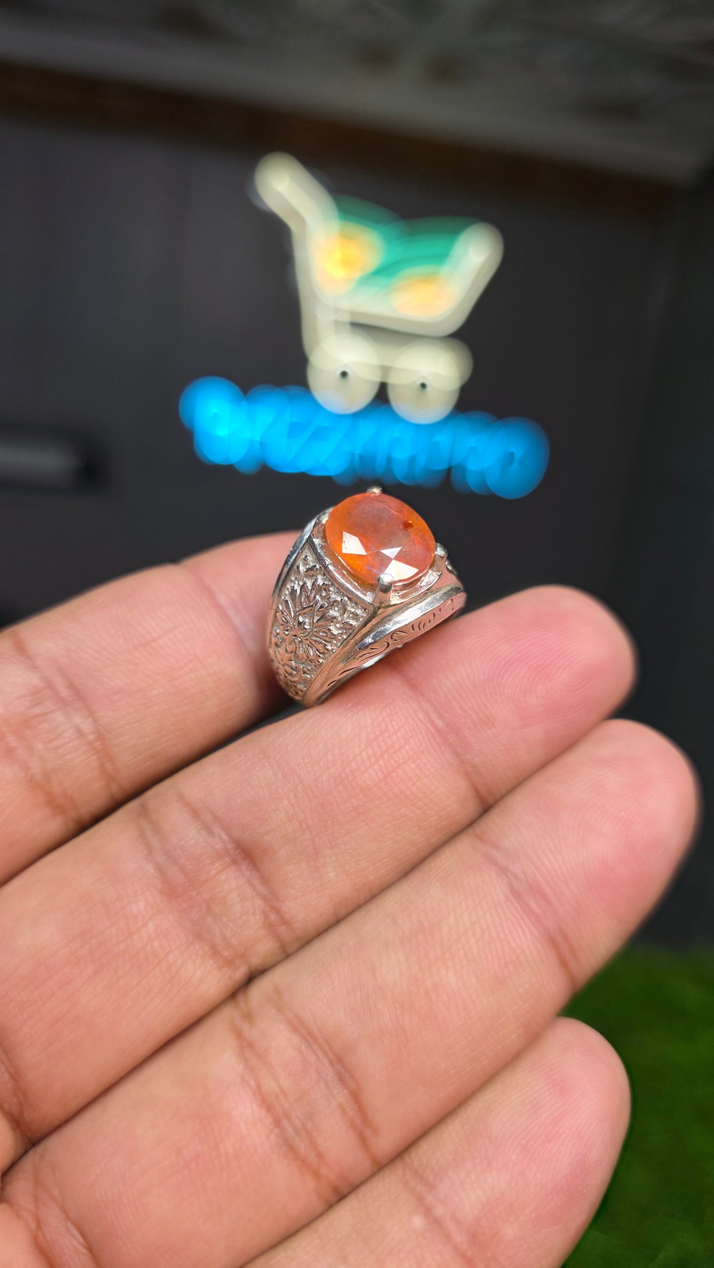 Premium Quality Pukhraj Ring