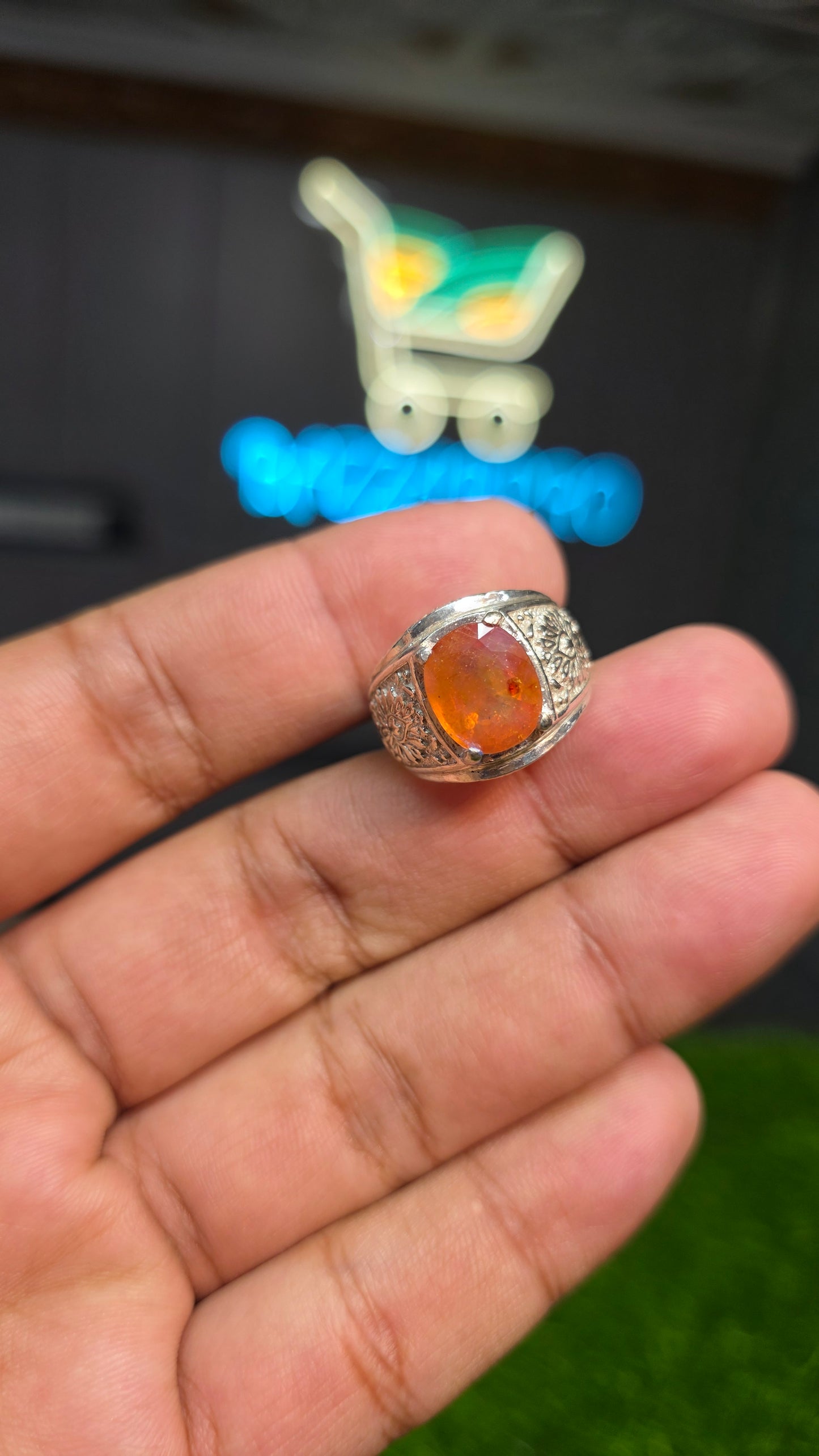 Premium Quality Pukhraj Ring