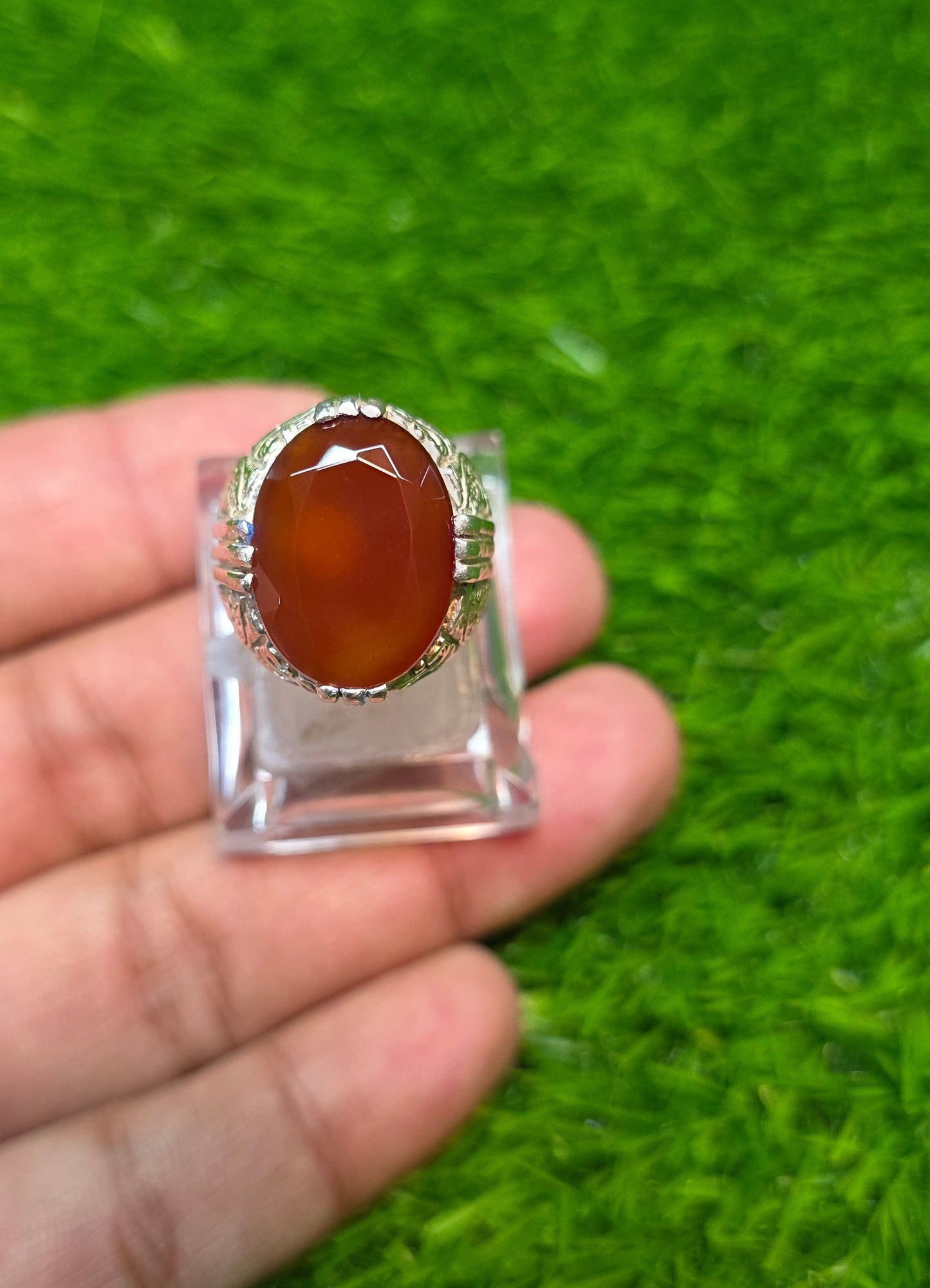 Premium Quality Yamni  Aqeeq Ring