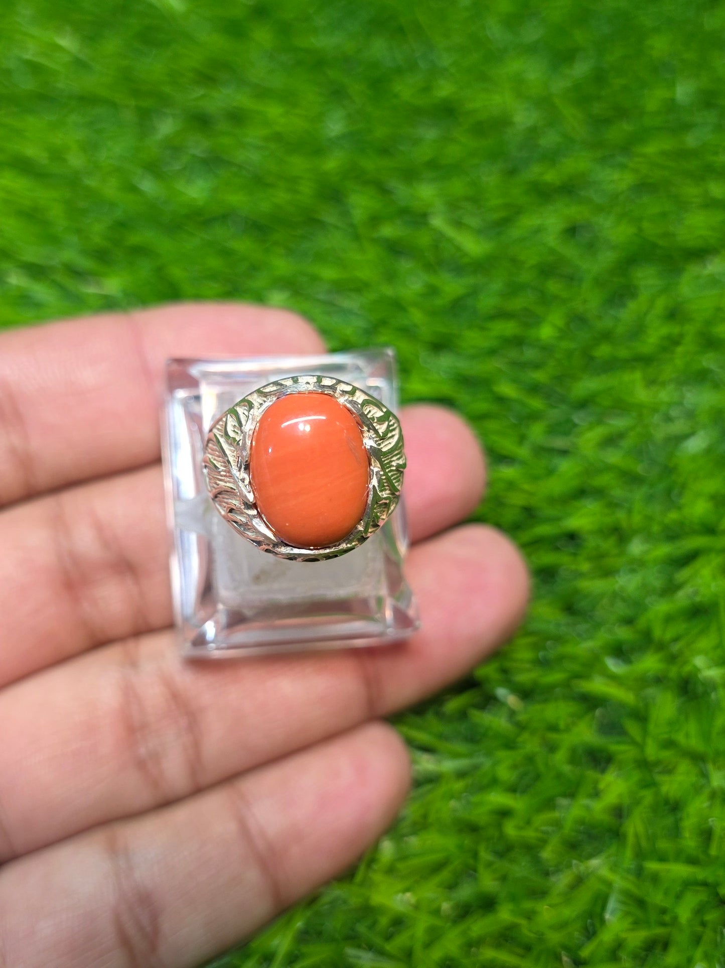 Premium Quality Marjan Ring
