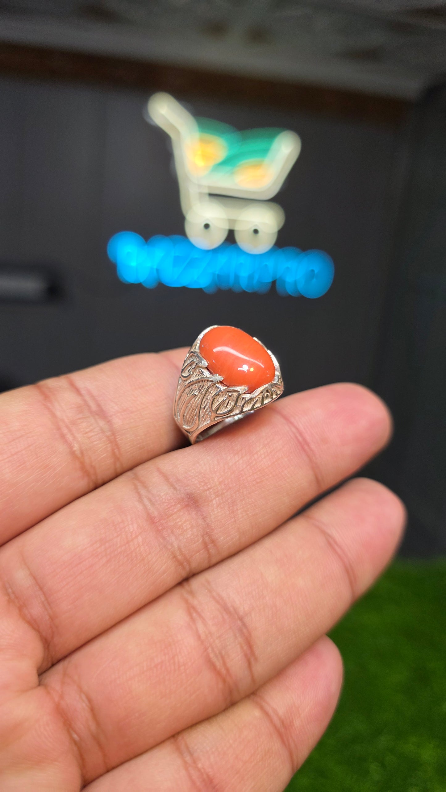 Premium Quality Marjan Ring