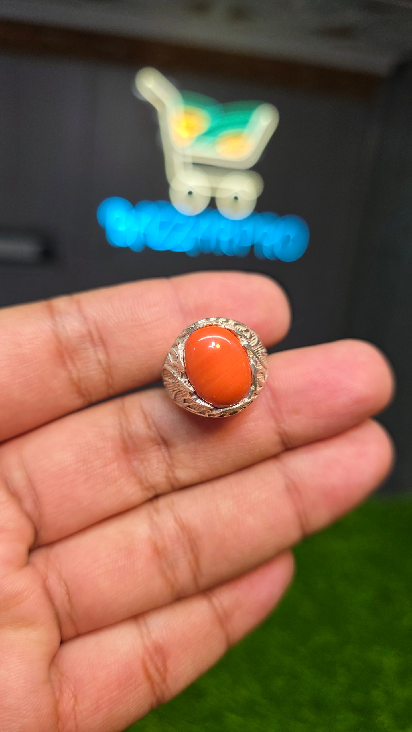 Premium Quality Marjan Ring