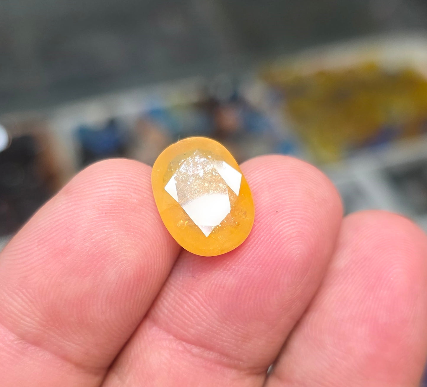 Premium Quality Pukhraj Stone