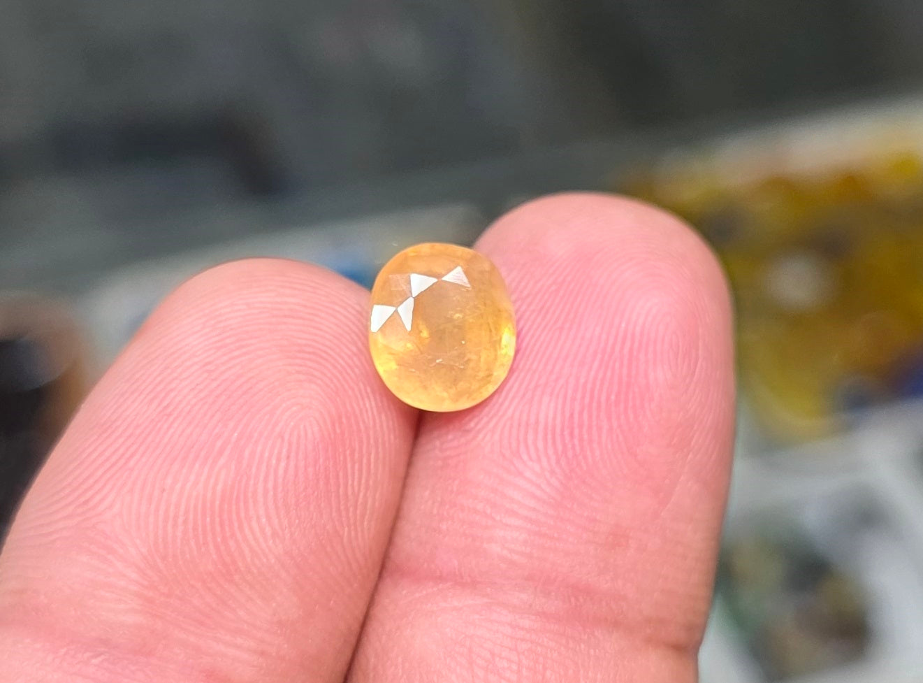 Premium Quality Pukhraj Stone