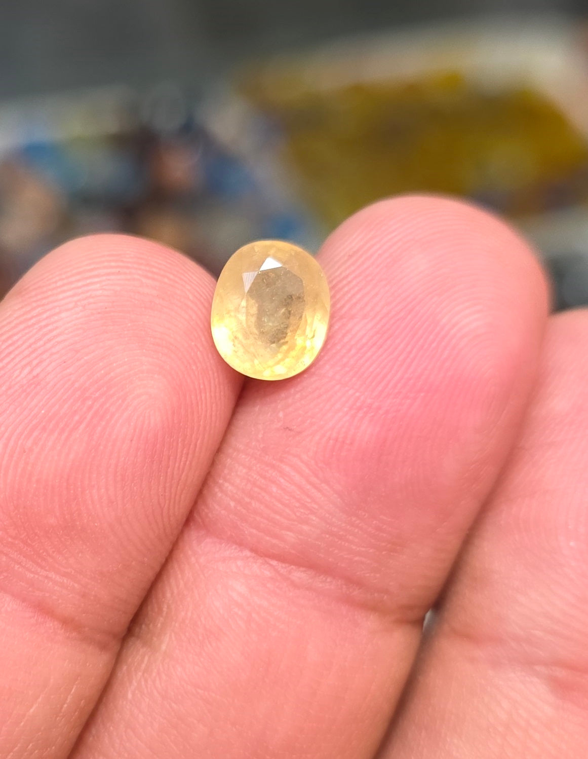 Premium Quality Pukhraj Stone
